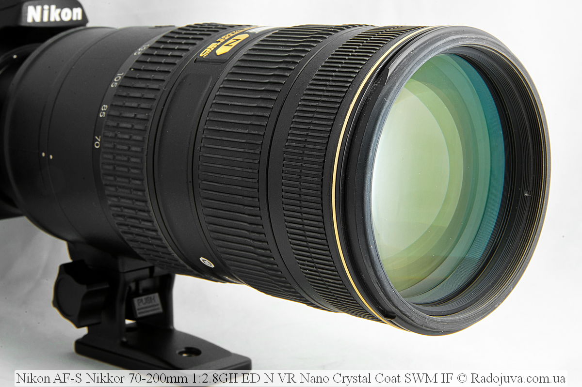 Empuñadura de goma genuina lente para Nikon 70-200mm generación 2 Unidad De Pieza de anillo de enfoque 