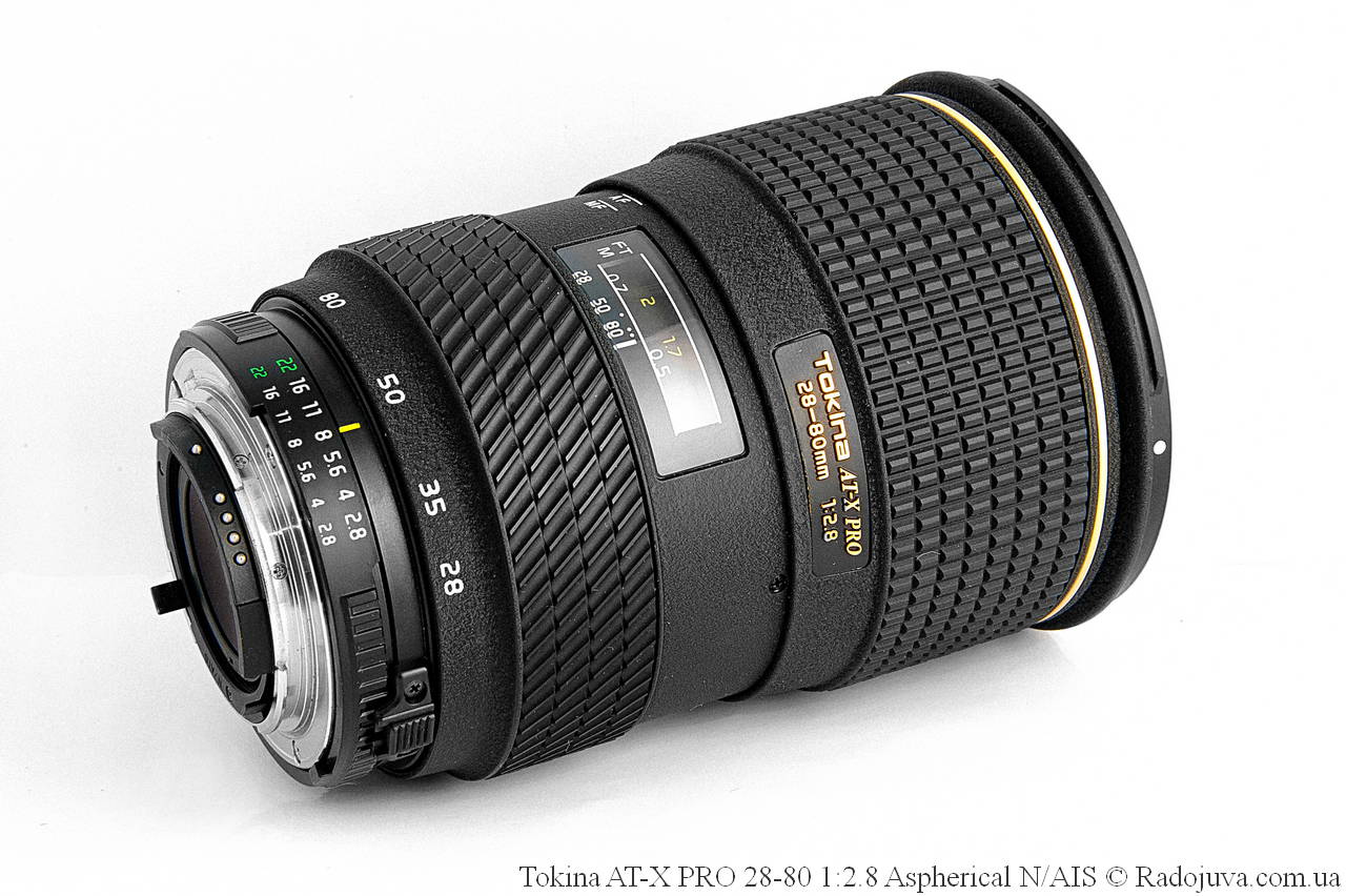 Tokina AT-X PRO 28-80 1:2.8 ニコン用 フィルター付き 1943891-