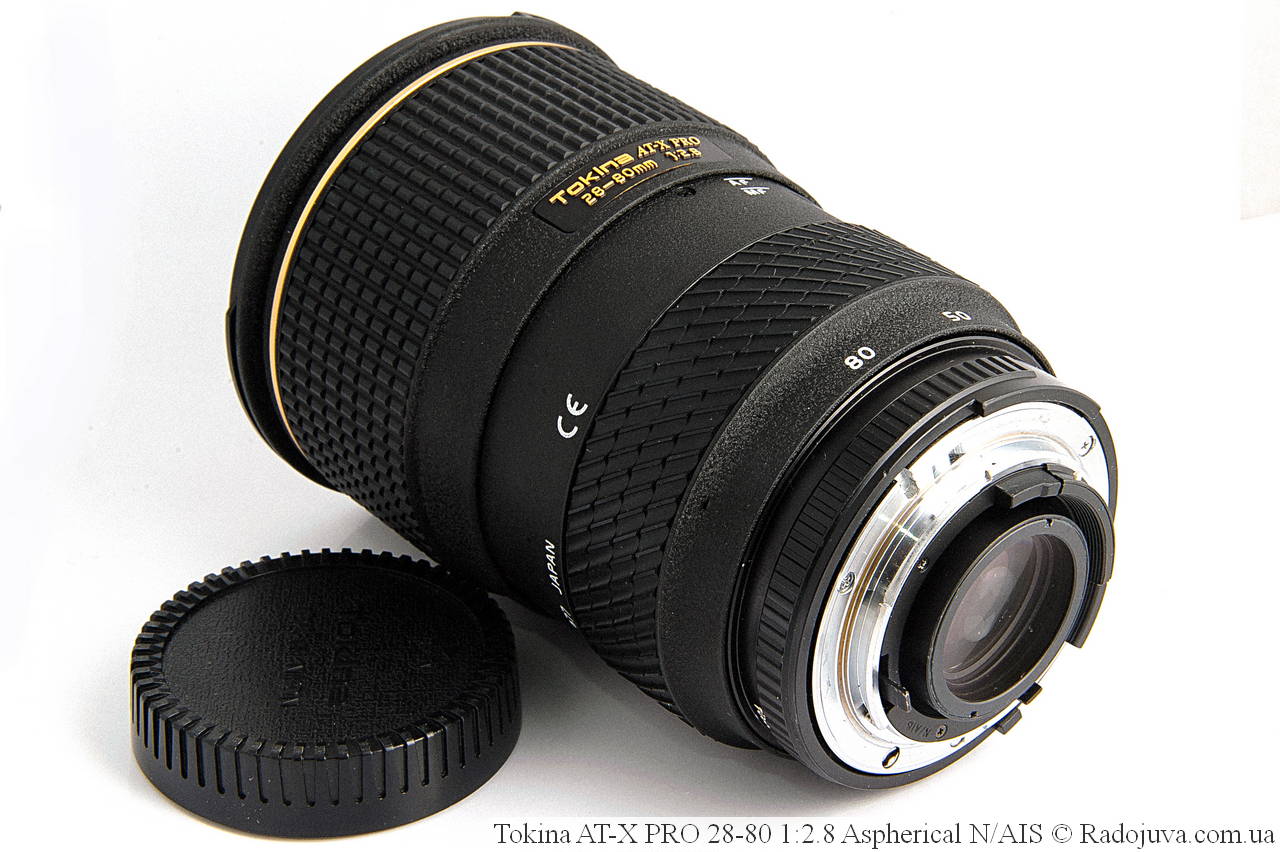 Tokina AT-X PRO 28-80 1:2.8 ニコン用 フィルター付き 1943891-