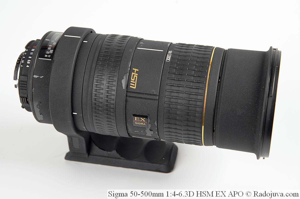 Sigma 50-500mm 1:4-6.3D HSM EX APO