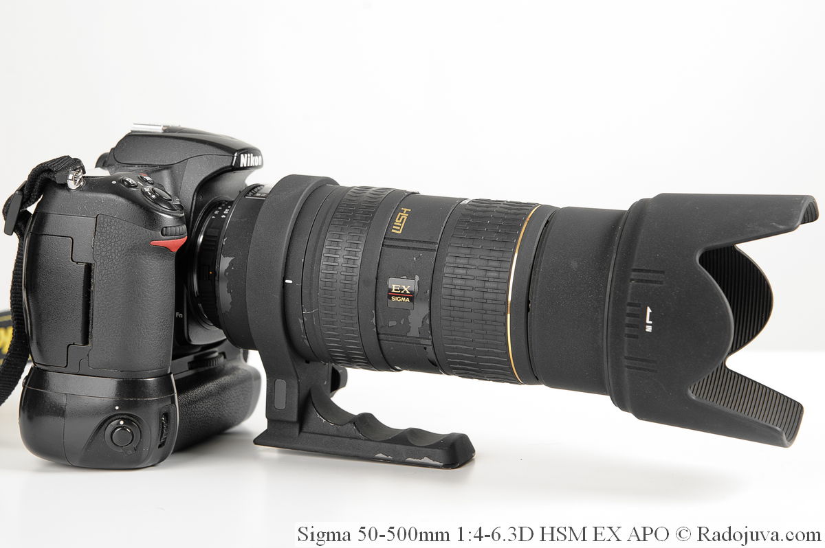 Sigma 50-500mm 1:4-6.3D HSM EX APO