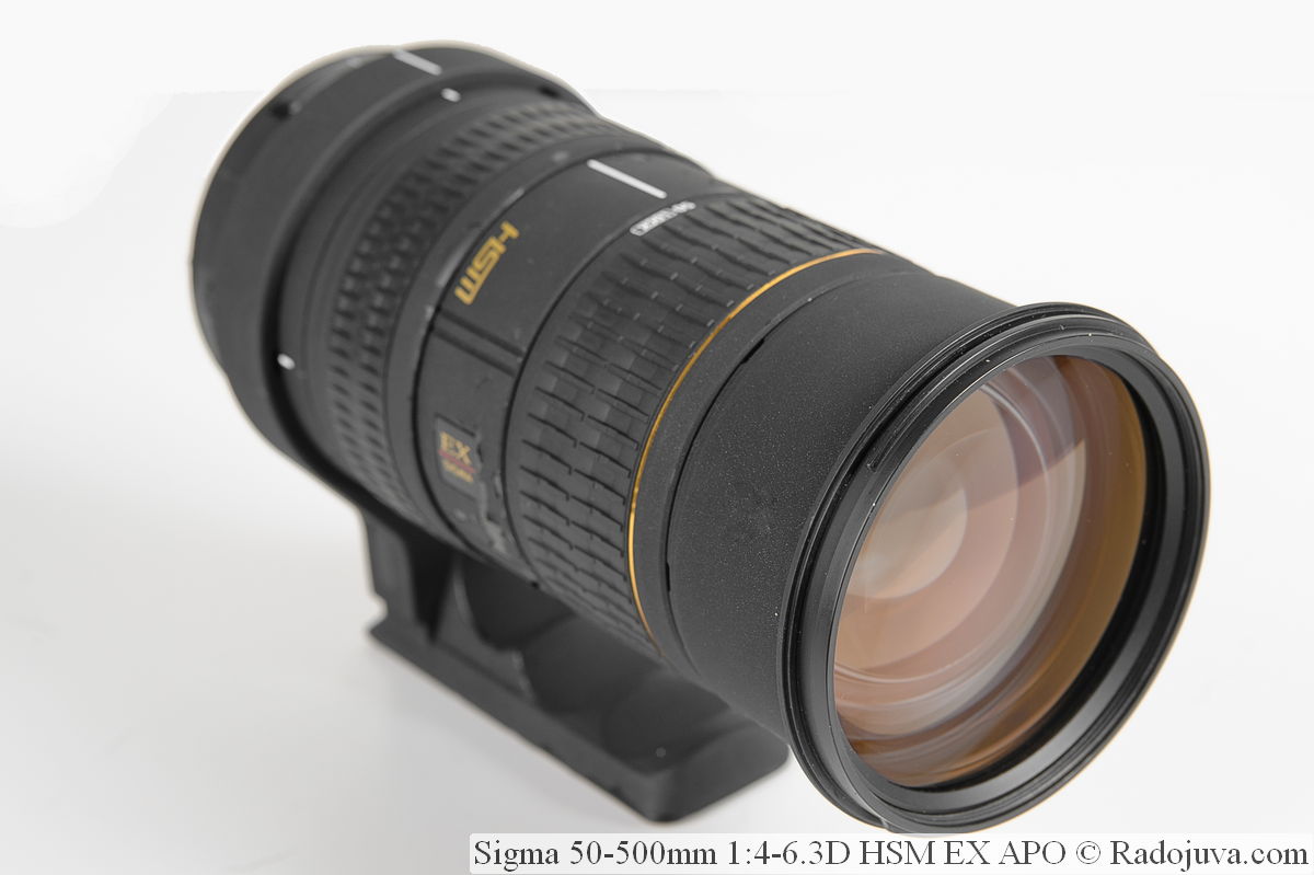 SIGMA 50-500mm f4-6.3 EX APO RF HSM キヤノンレンズ(ズーム