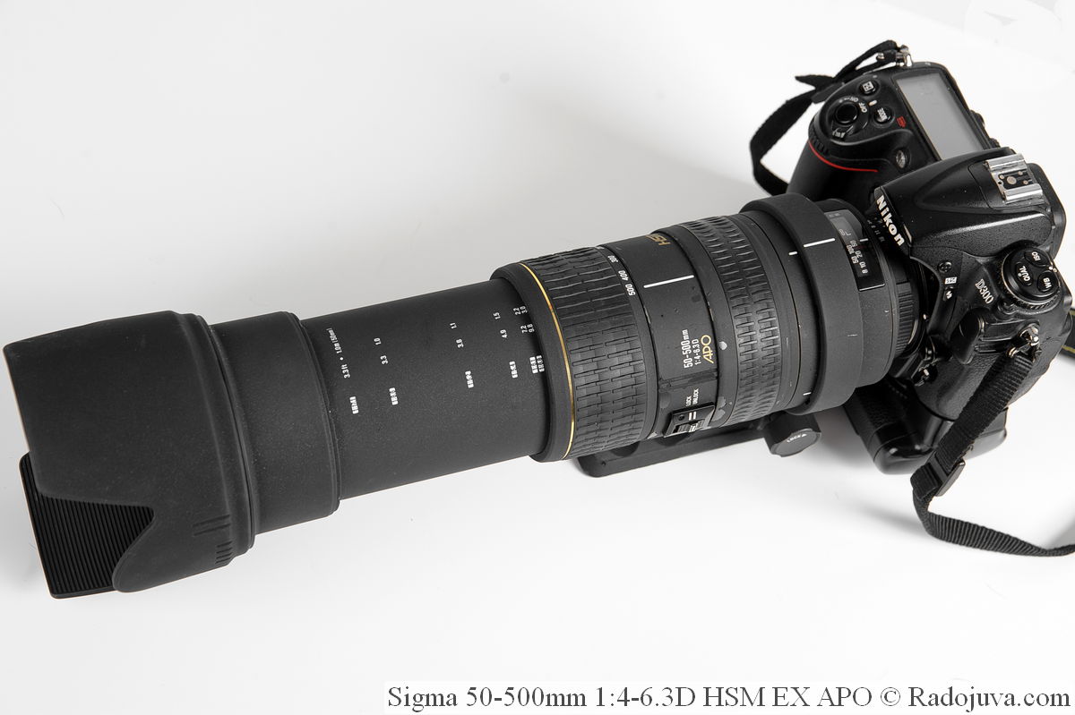 Обзор Sigma 50-500mm 1:4-6.3D HSM EX APO | Радожива