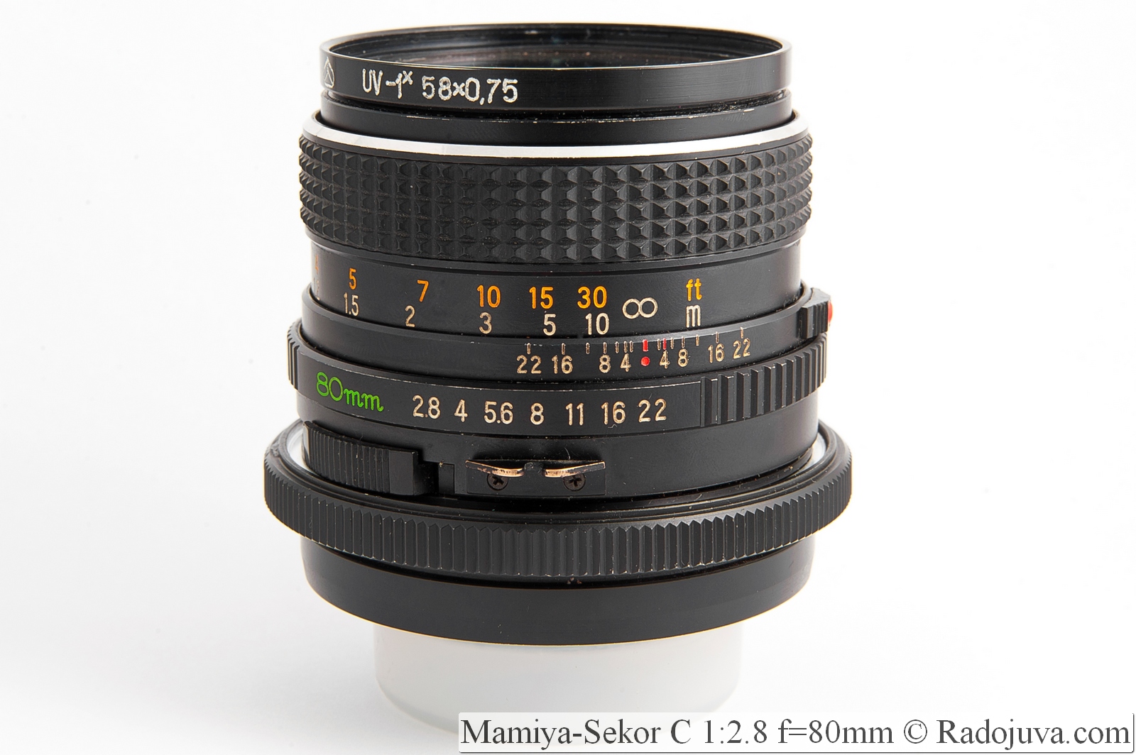 Mamiya-Sekor C 1: 2.8 f = 80mm