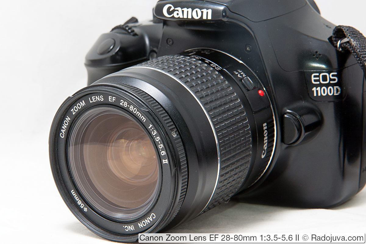 CANON kiss & ZOOM レンズ1:3.5-5.6/28-80mm | madegem.com.br