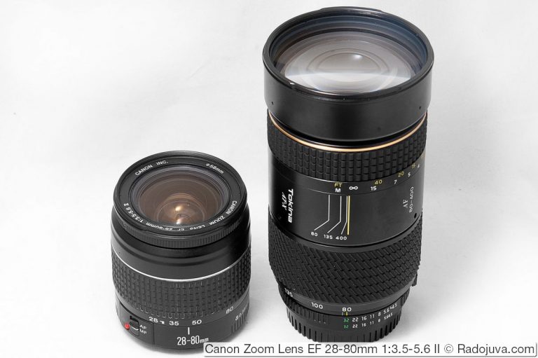 Review Canon EF 28-80mm f / 3.5-5.6 II | Happy
