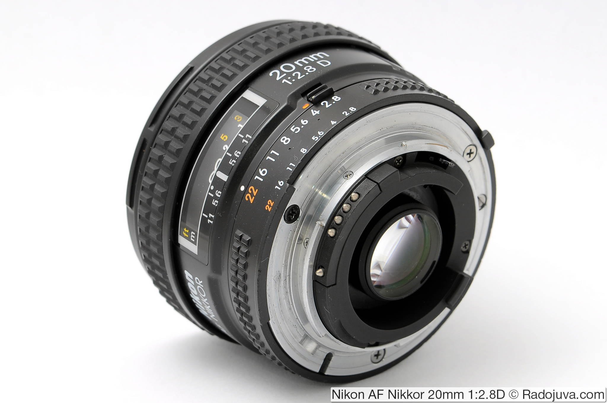Manuale d'uso Nikon AF Nikkor 20mm 20 mm f/2.8 2.8 instructions 