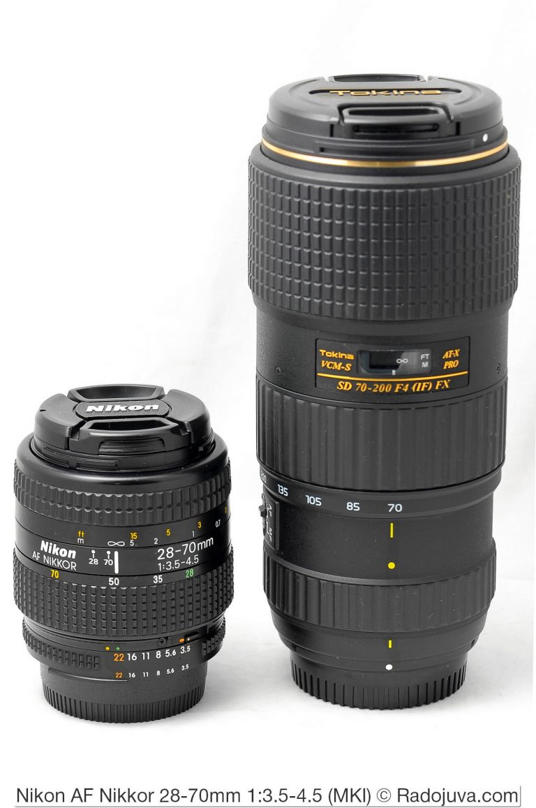 Review of Nikon AF Nikkor 28-70mm 1: 3.5-4.5 (MKI) | Happy