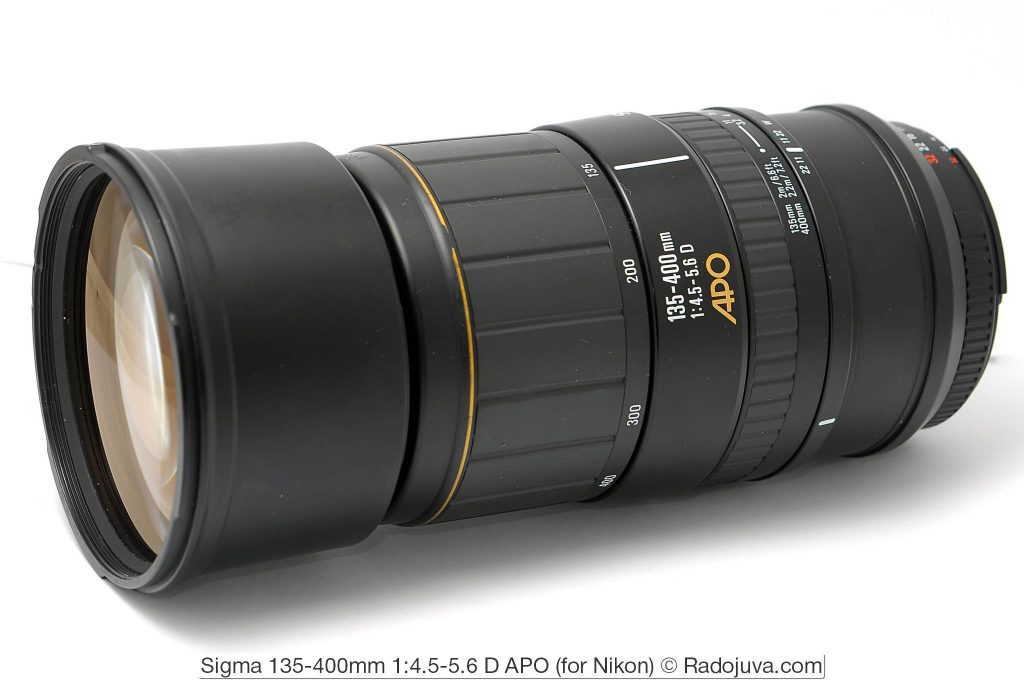 SIGMA APO 135-400mm F4.5-5.6 DG (ニコン AF) - レンズ(ズーム)