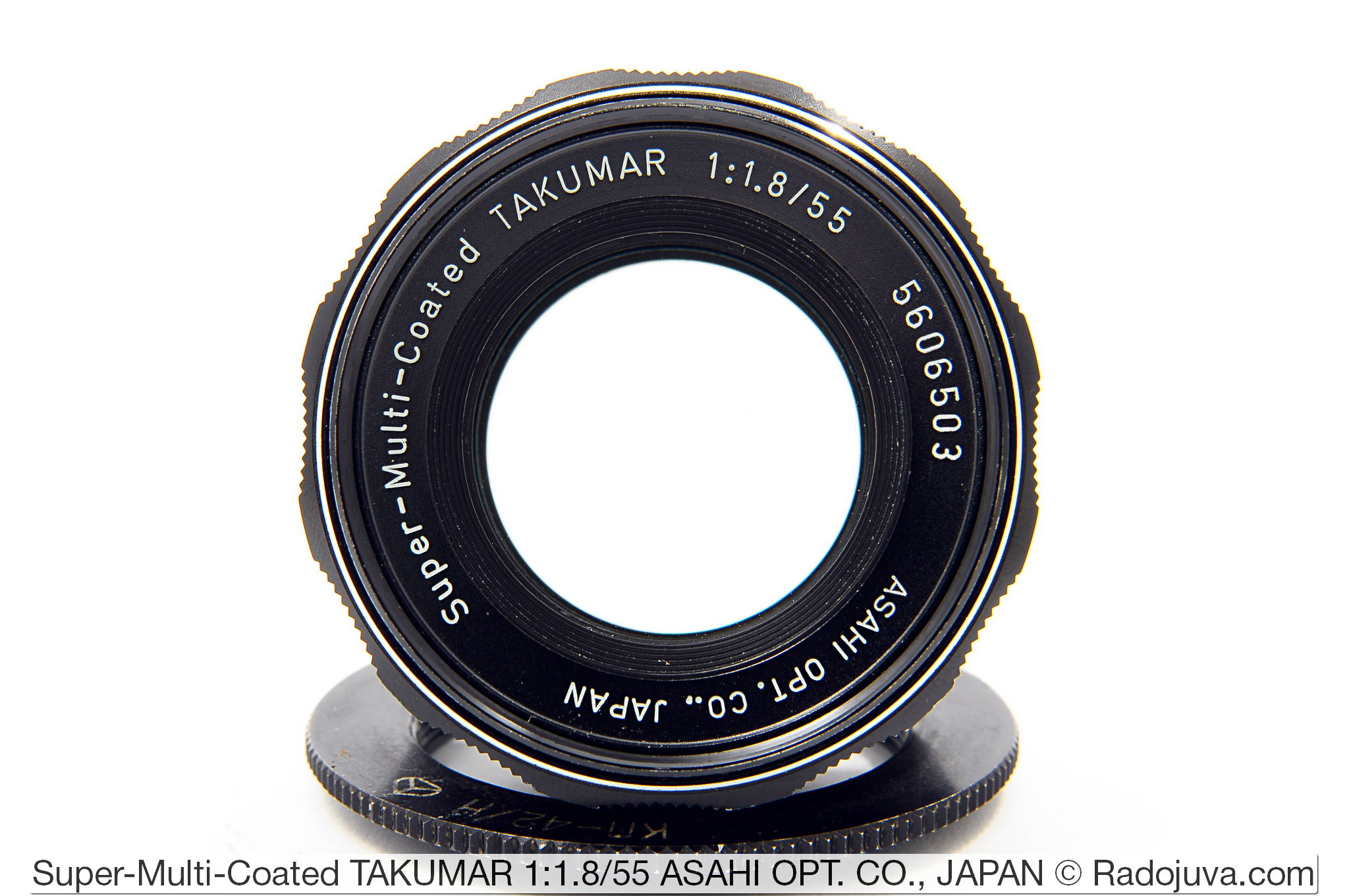 Super-Multi-Coated TAKUMAR 1: 1.8 / 55 ASAHI OPT. CO., JAPAN
