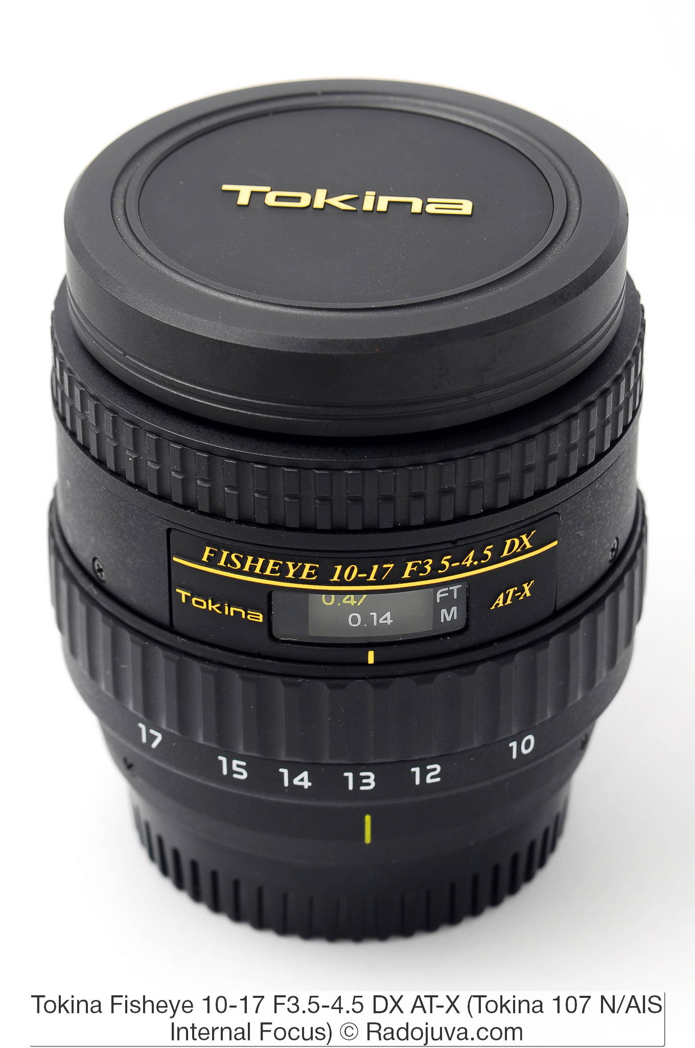 トキナー AT-X 107 DX Fish Eye キヤノン用あまり使用していなく美品です - レンズ(単焦点)