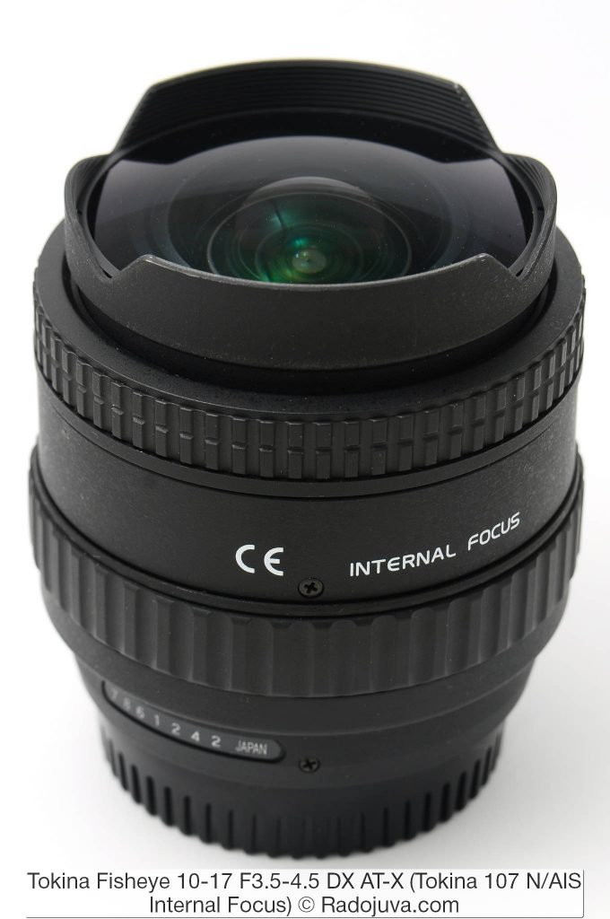 Tokina AT-X 10-17mm Fisheye-Objektiv Für Nikon – Weitwinkel-Zoom Mit 180° Blickwinkel