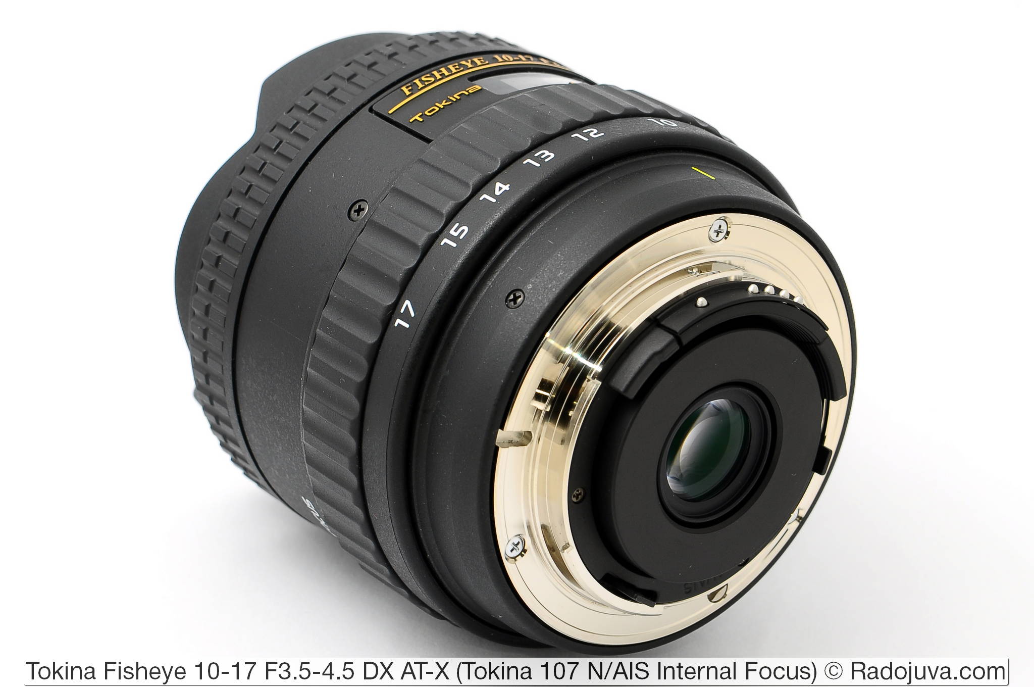 Tokina 107 Fisheye 10-17mm F3.5-4.5 DX AT-X interne focus