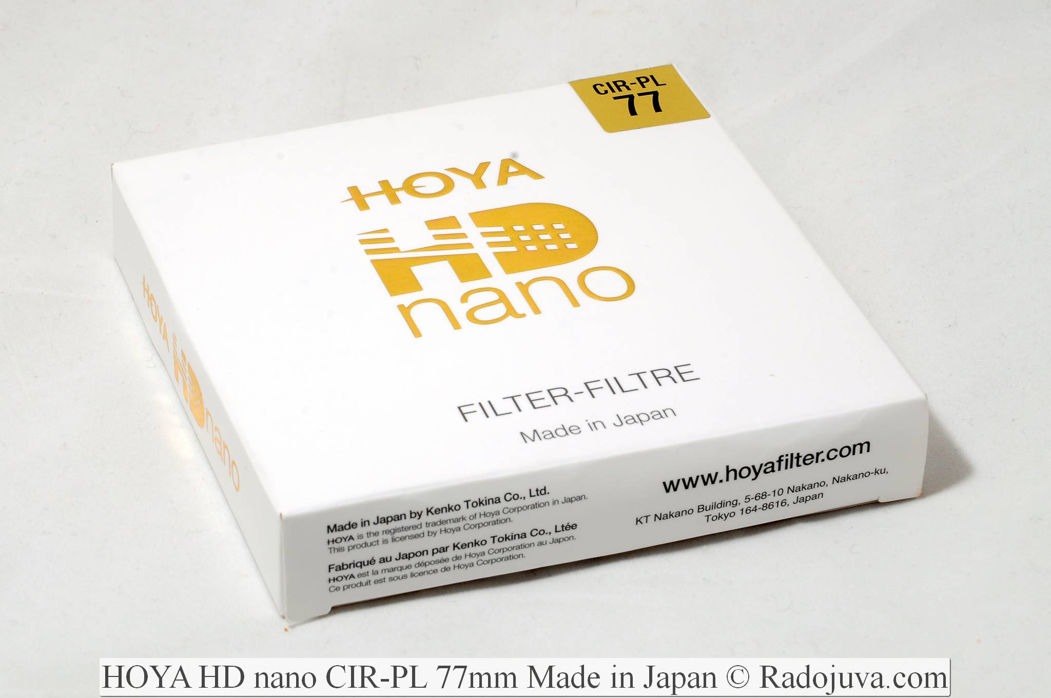 Поляризационный светофильтр HOYA HD nano CIR-PL 77mm Made in Japan