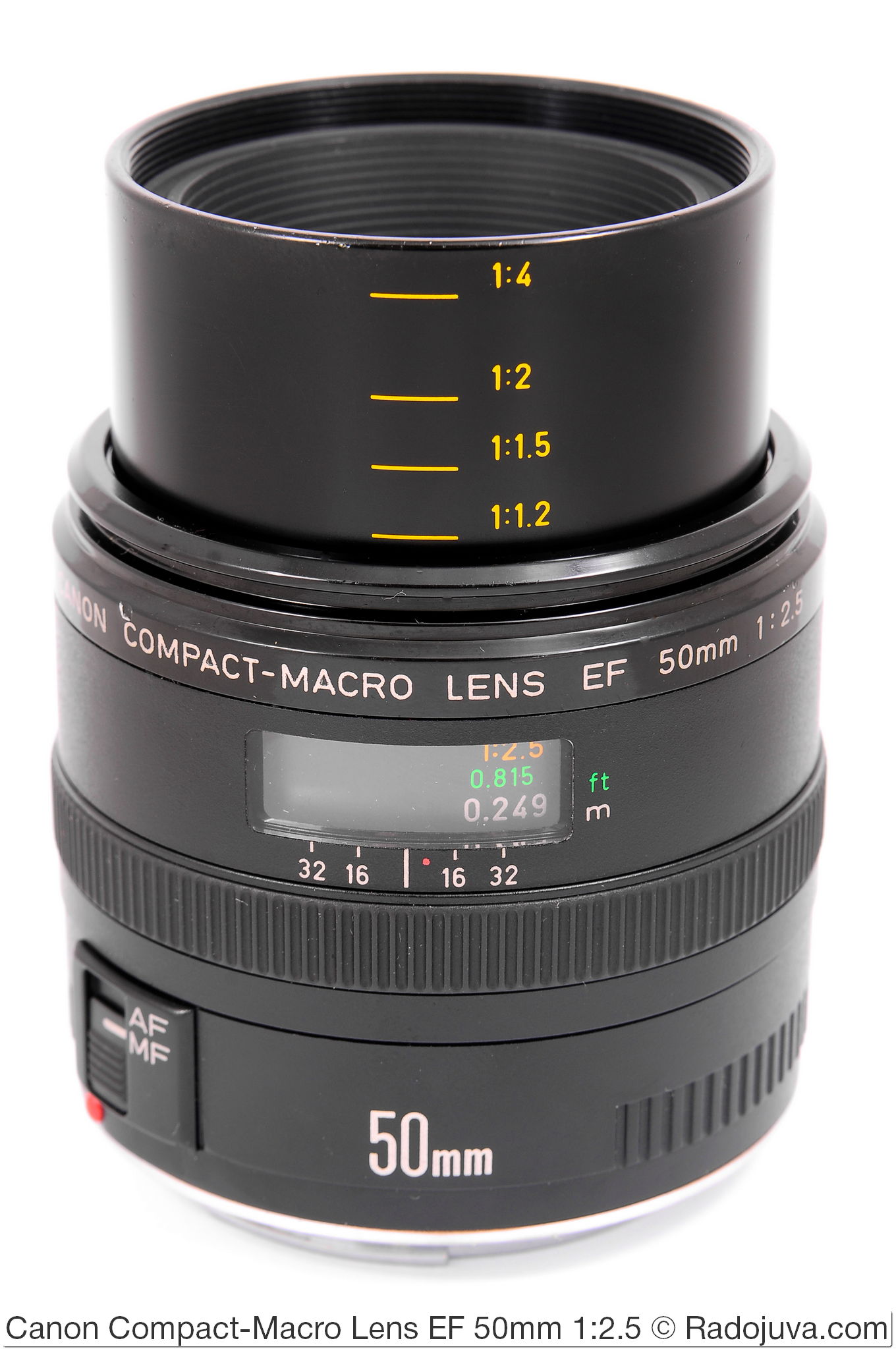 Review of Canon Compact-Macro Lens EF 50mm 1: 2.5 | Happy