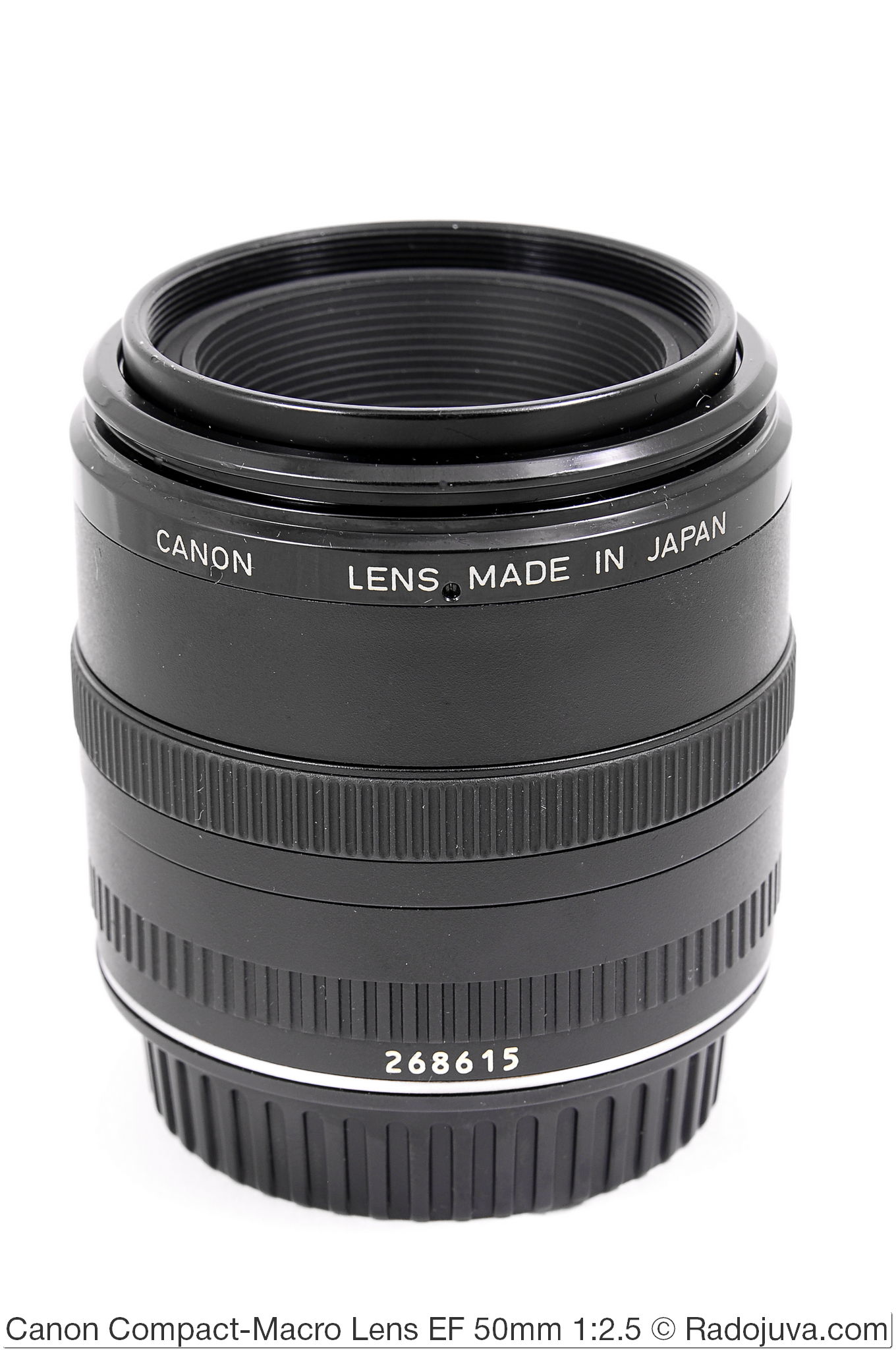 Canon compacte macrolens EF 50 mm 1:2.5