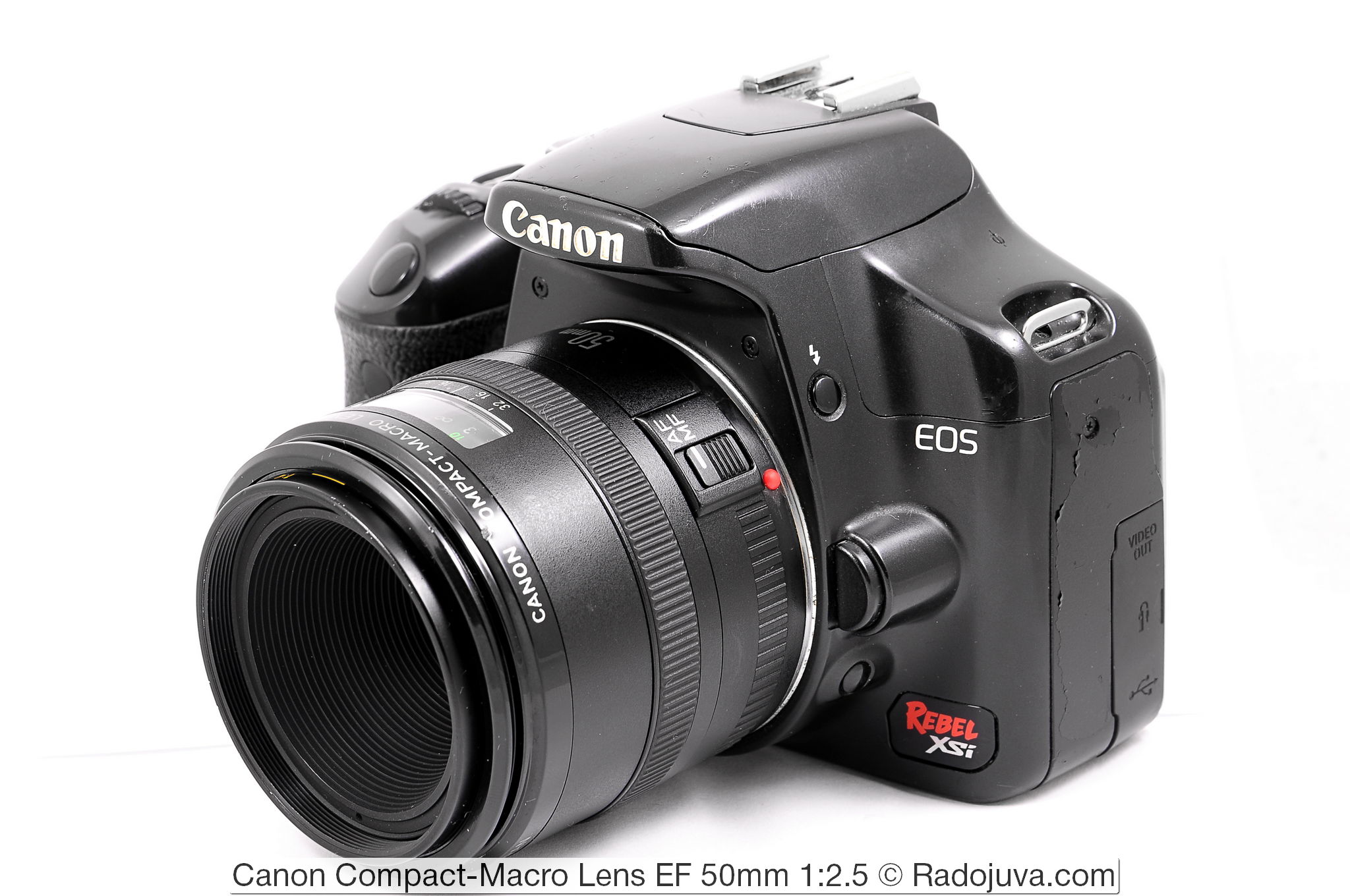 Canon compacte macrolens EF 50 mm 1:2.5