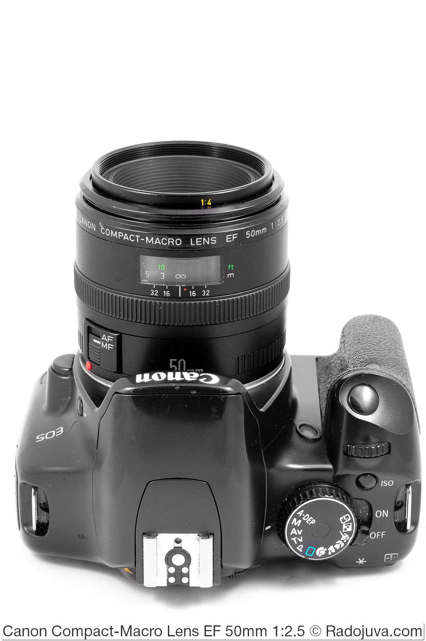Objetivo macro compacto Canon EF 50 mm 1:2.5