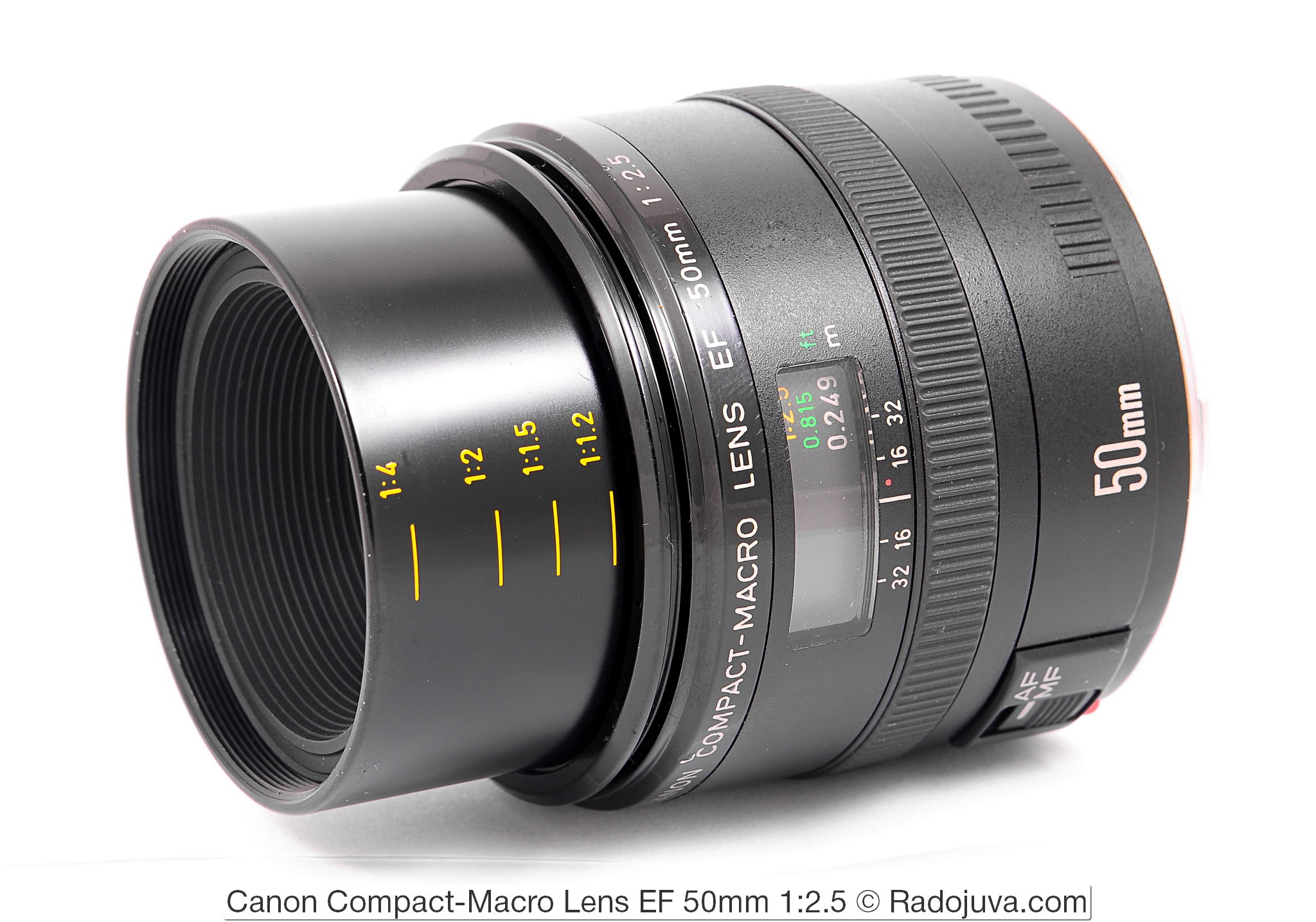 Review of Canon Compact-Macro Lens EF 50mm 1: 2.5 | Happy