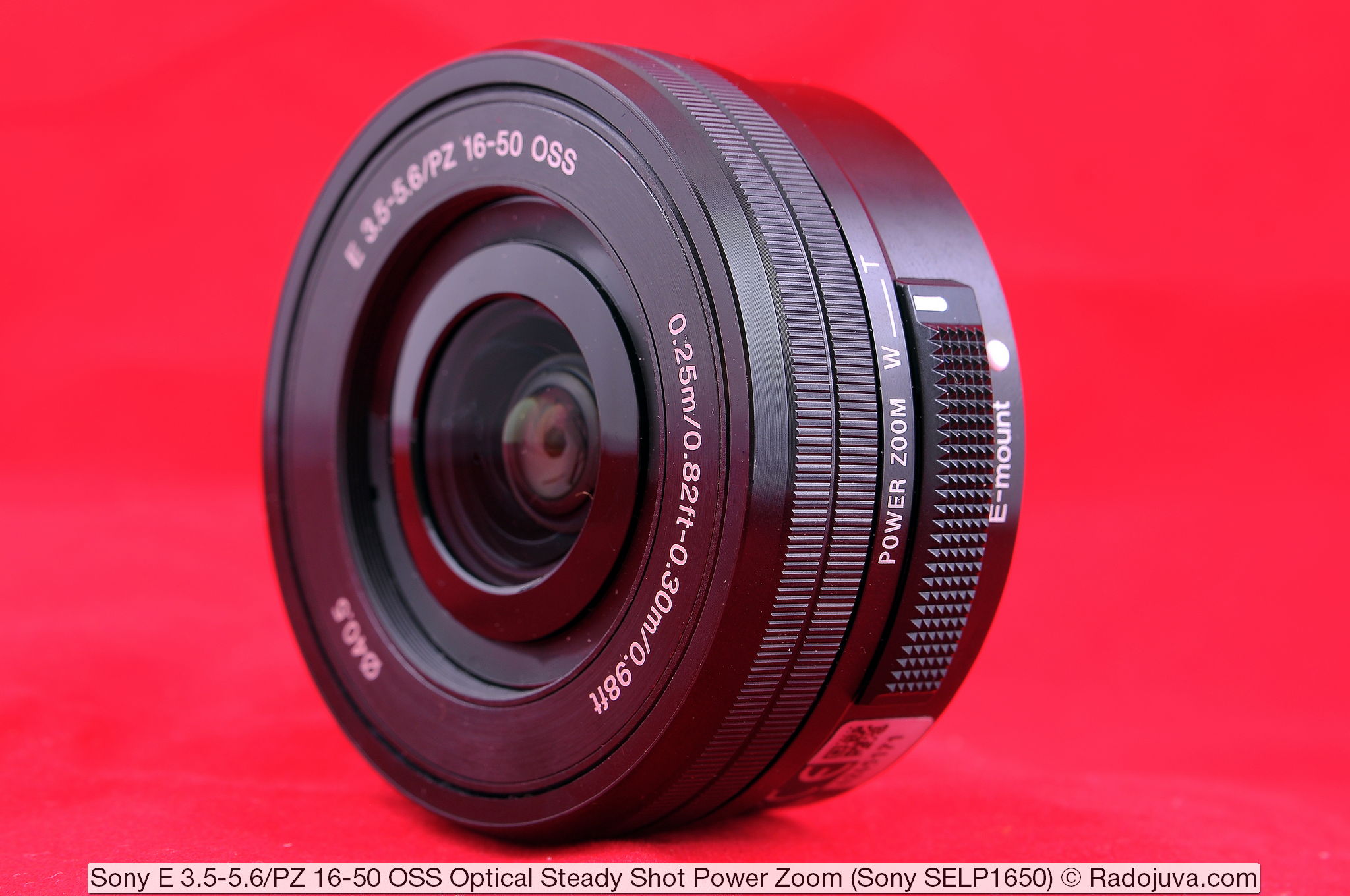 Sony E 3.5-5.6/PZ 16-50 OSS Steady Shot óptico Power Zoom (Sony SELP1650)