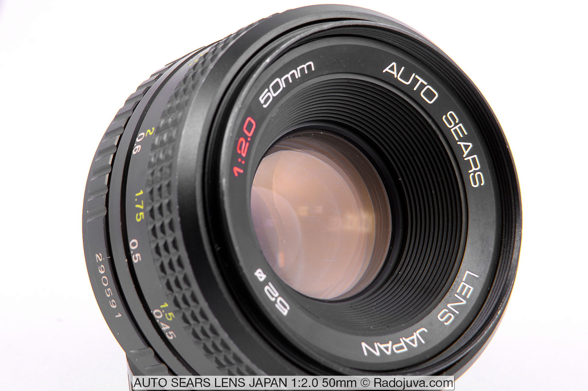 Review AUTO SEARS LENS JAPAN 1: 2.0 50mm | Happy