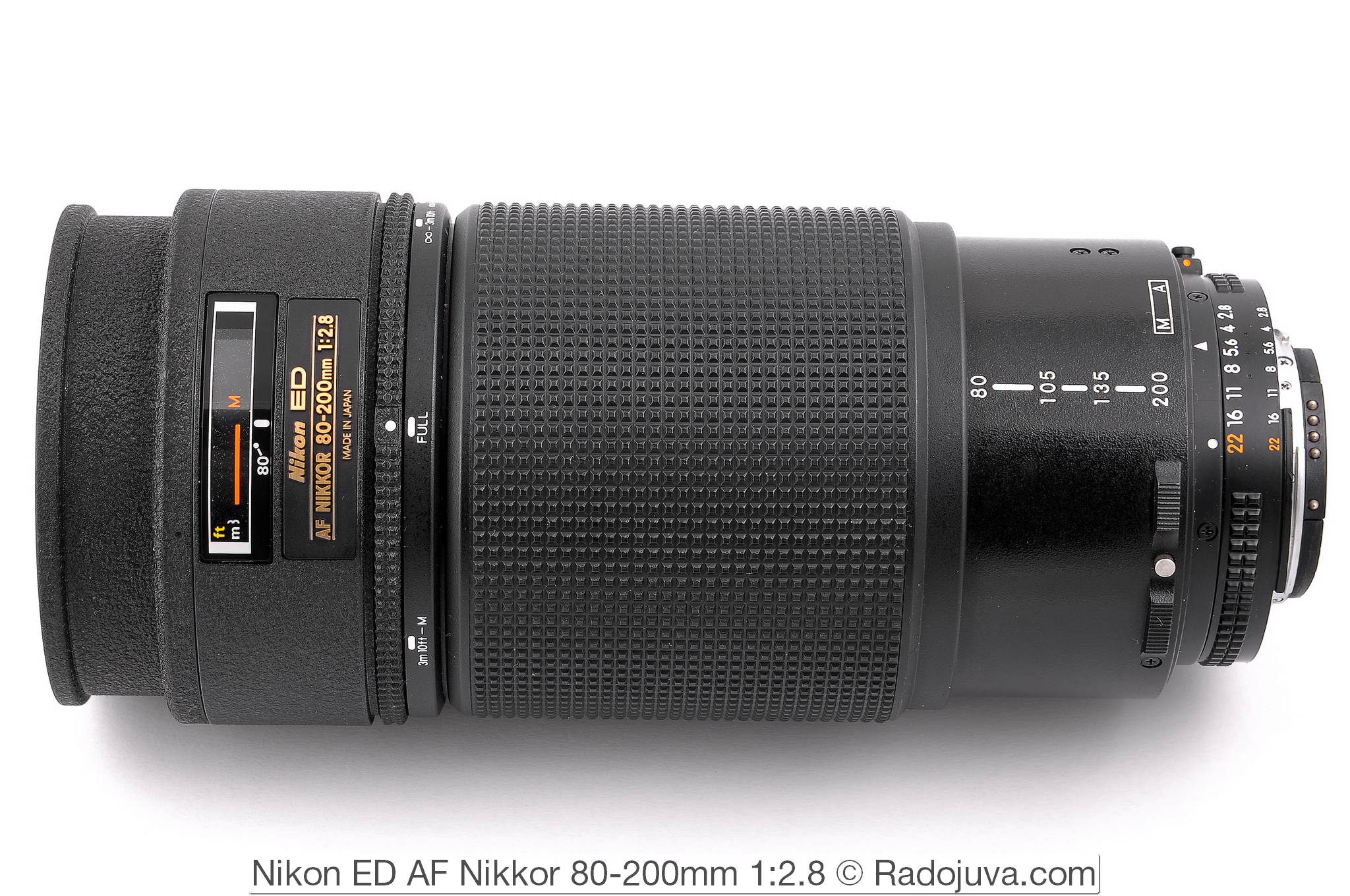 NIKON AF NIKKOR 80-200mm F2.8D ED-