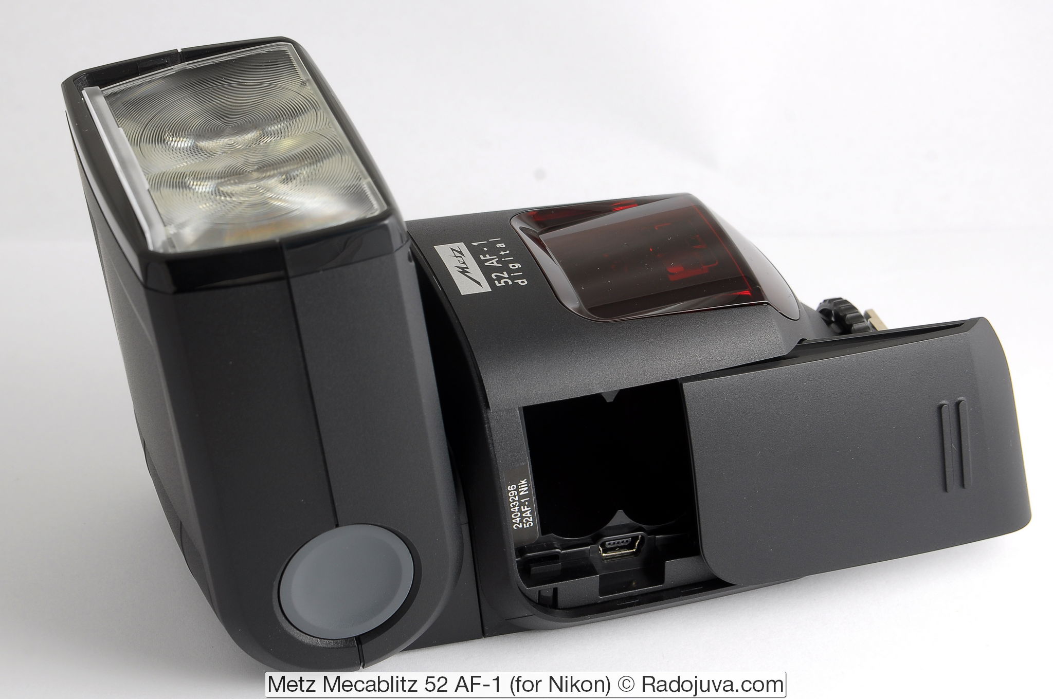 Black Metz 52 AF-1 Digital Flashgun for Olympus/Panasonic