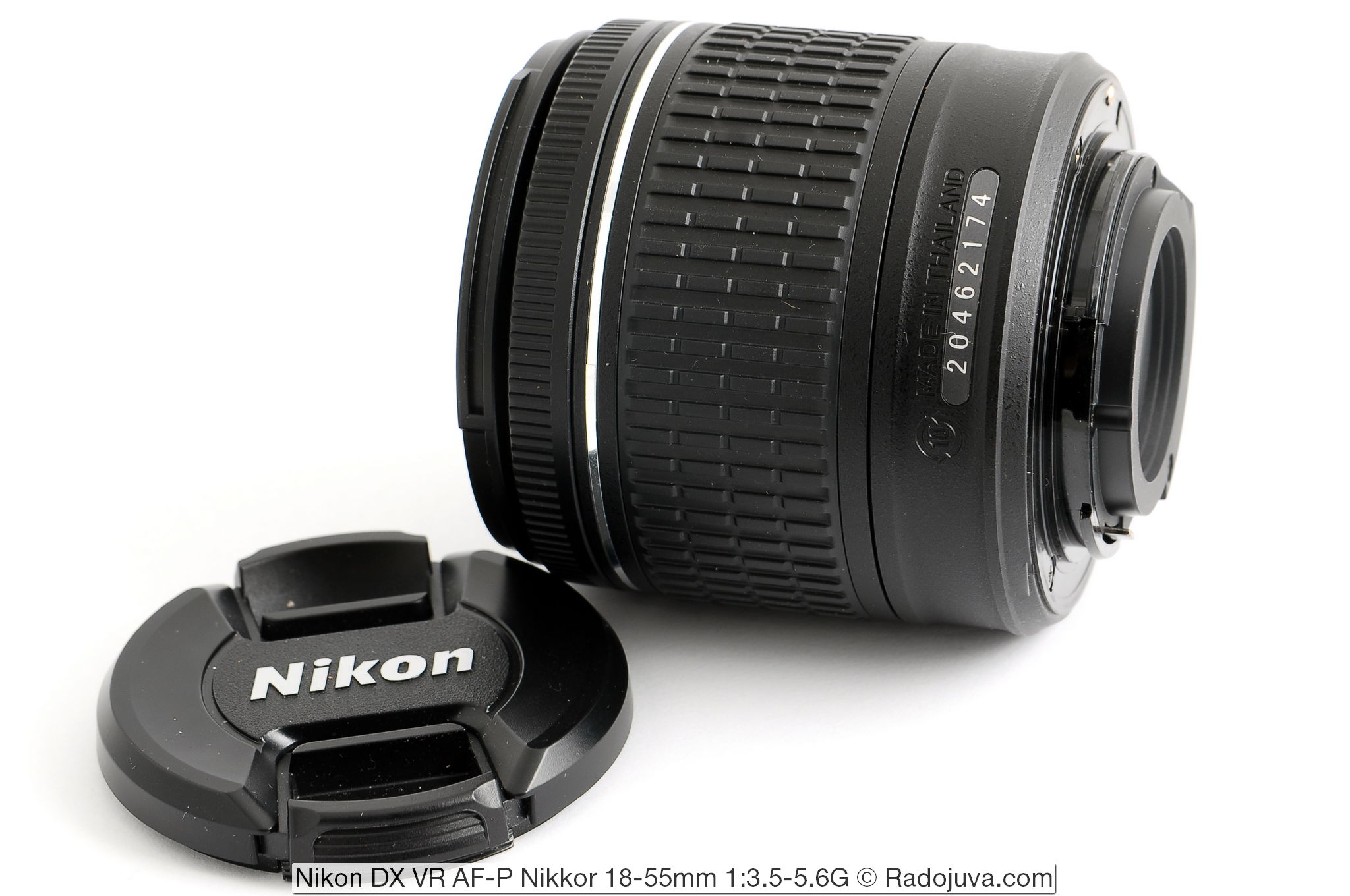 Lente Nikon DX VR AF-P Nikkor 18-55 mm 1: 3.5-5.6G