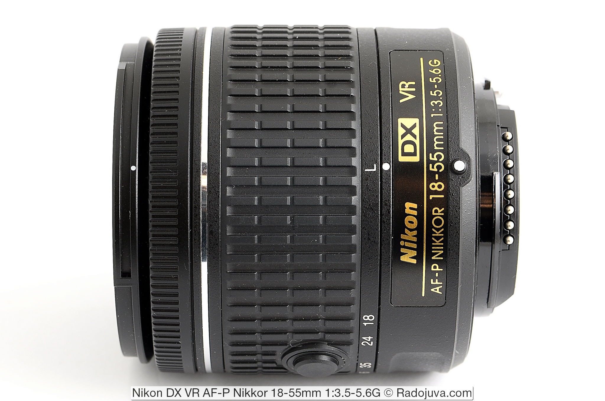Lente Nikon DX VR AF-P Nikkor 18-55 mm 1: 3.5-5.6G