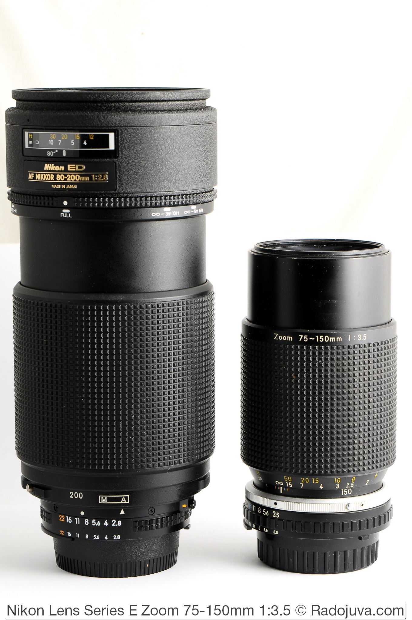 Objetivo Nikon Serie E Zoom 75-150 mm 1:3.5 (MKII)