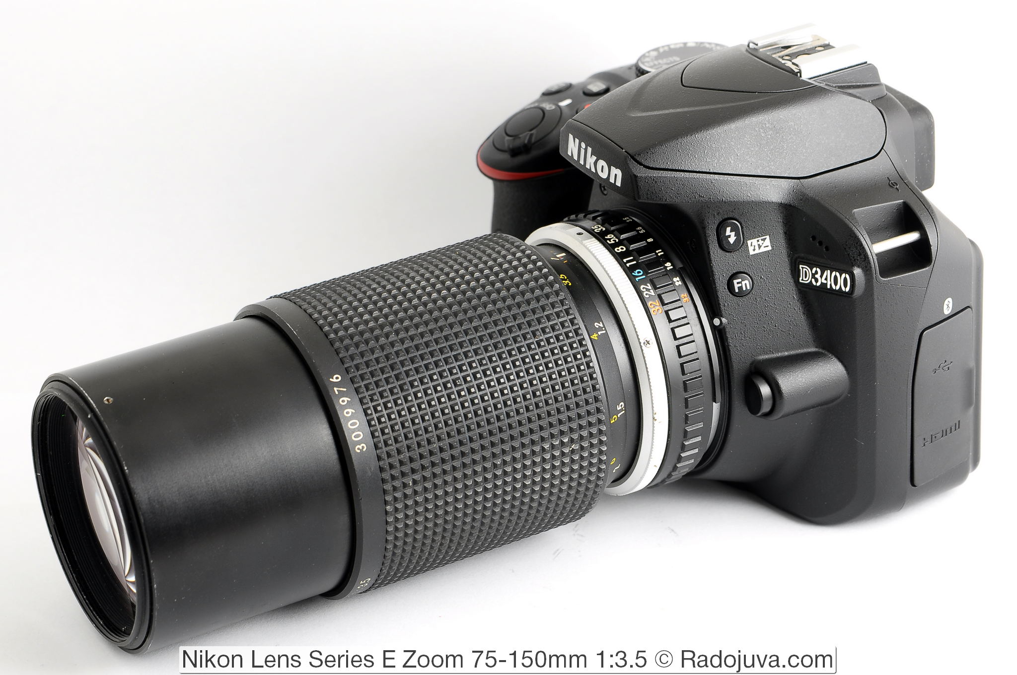 Objetivo Nikon Serie E Zoom 75-150 mm 1:3.5 (MKII)