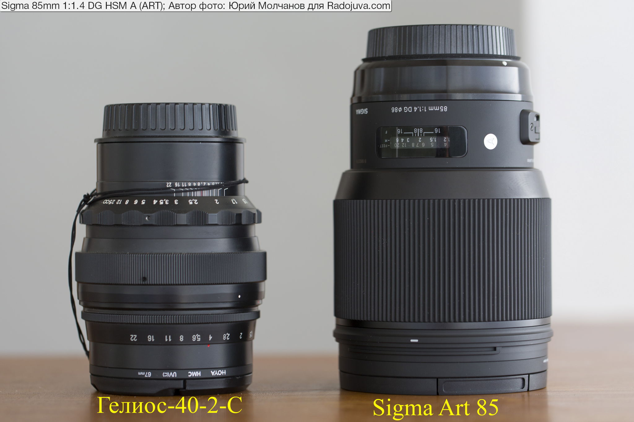 Sigma 85mm 1: 1.4 DG HSM | A (Art). Review from the reader 