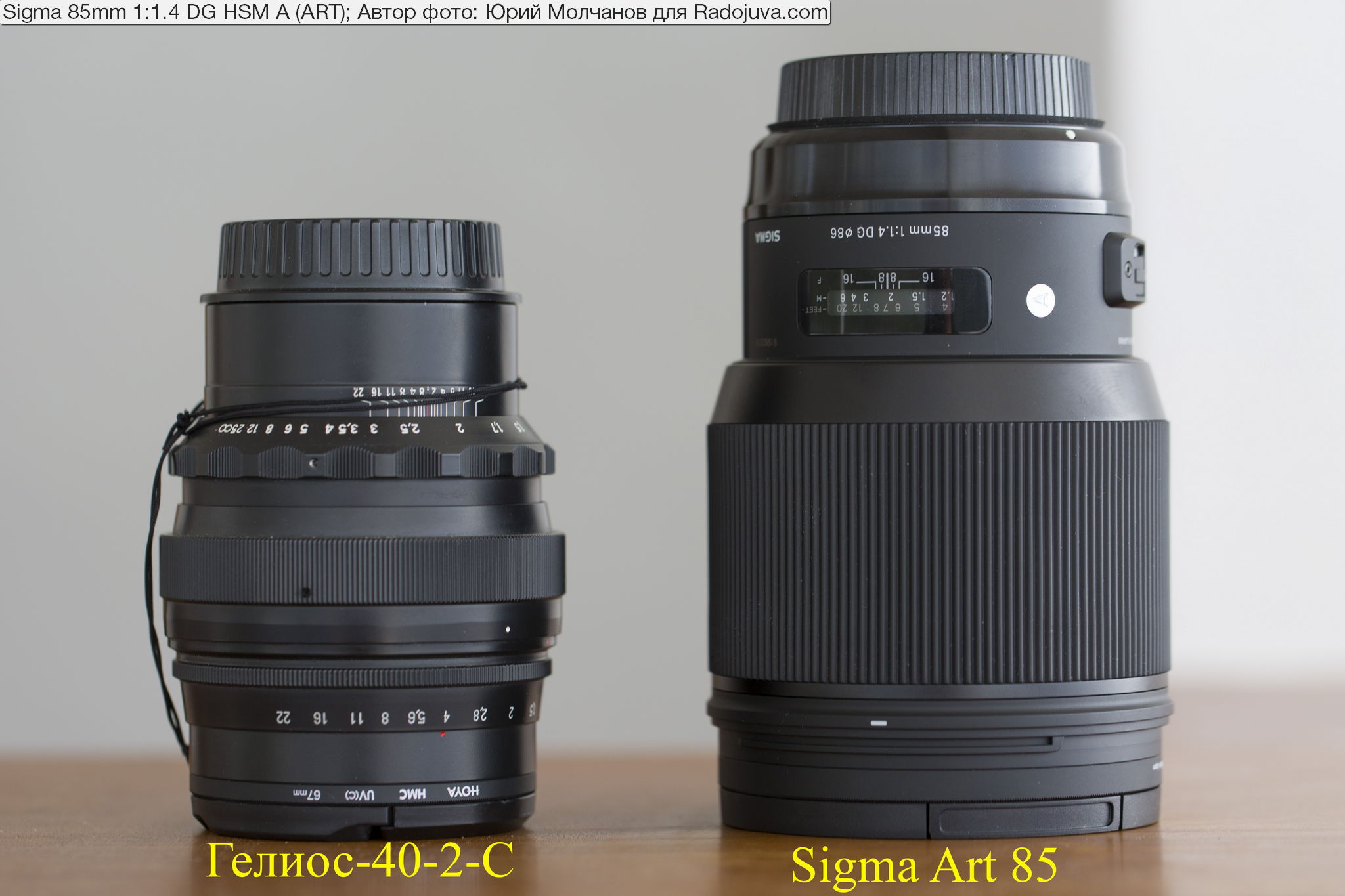 Sigma 85mm 1: 1.4 DG HSM | A (Art). Review from the reader