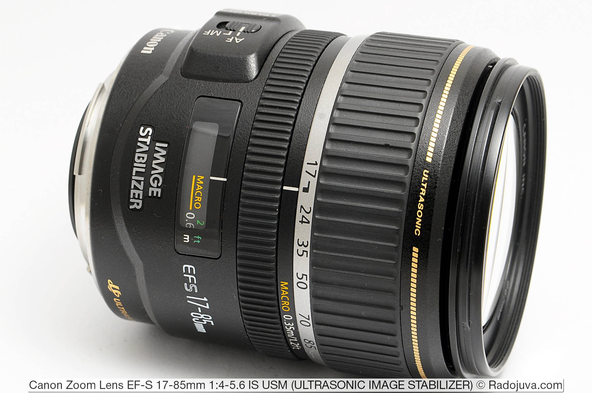 Canon zoomlens EF-S 17-85 mm 1:4-5.6 IS USM