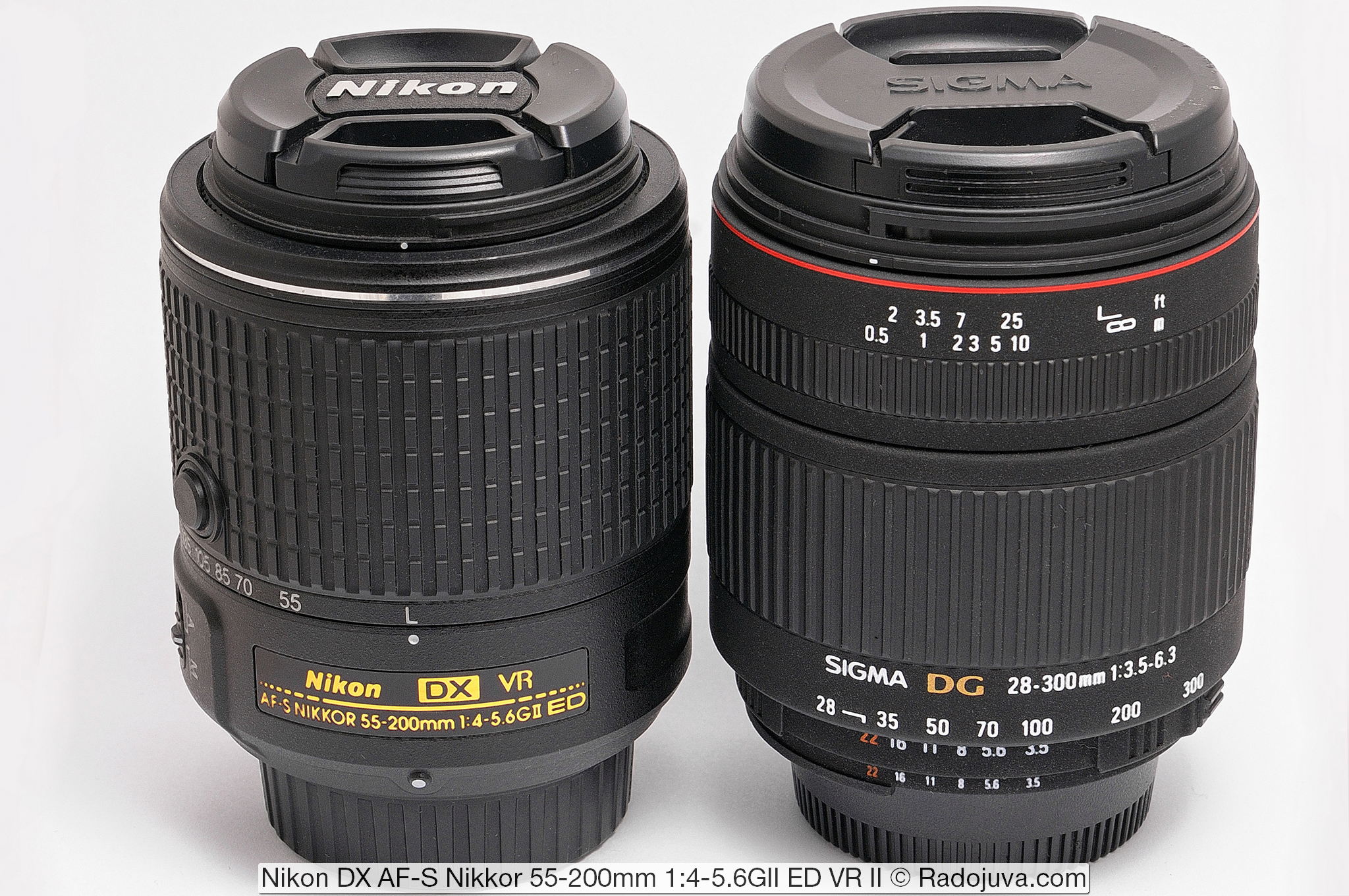 Nikon DX AF-S Nikkor 55-200 mm 1: 4-5.6GII ED VR II