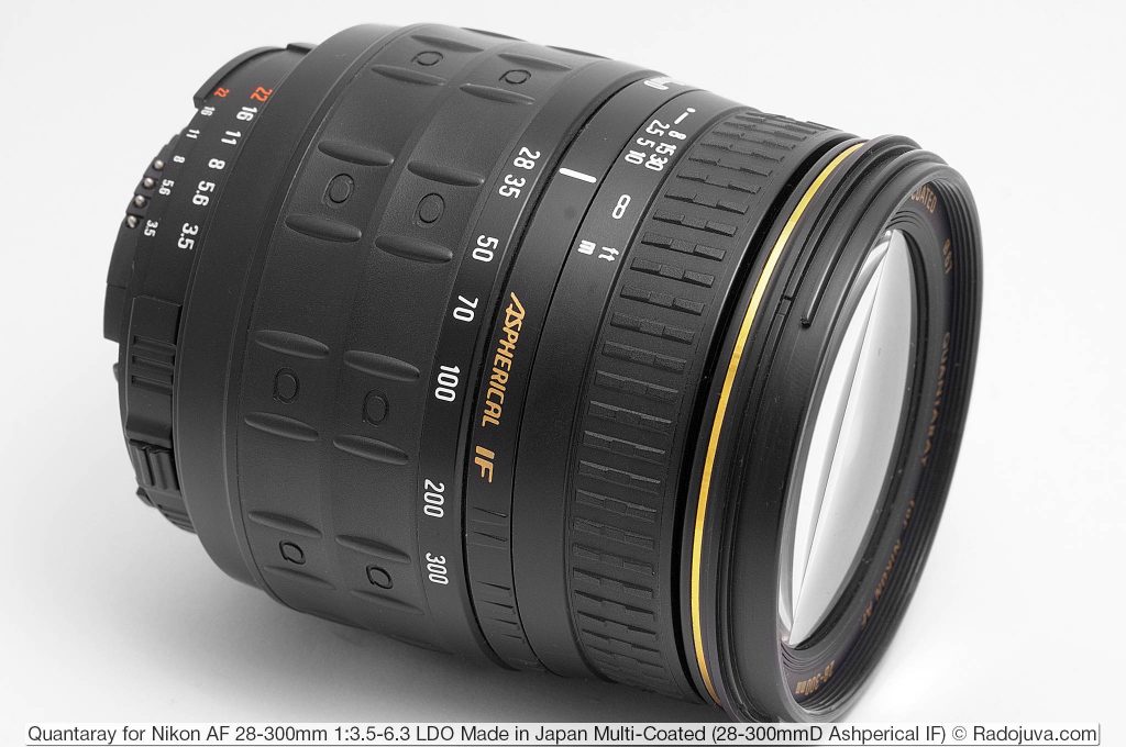 Objectif Zoom Sigma 28-300mm F/3.5-6.3 D Macro - Monture Nikon FX - Occasion Fonctionnel