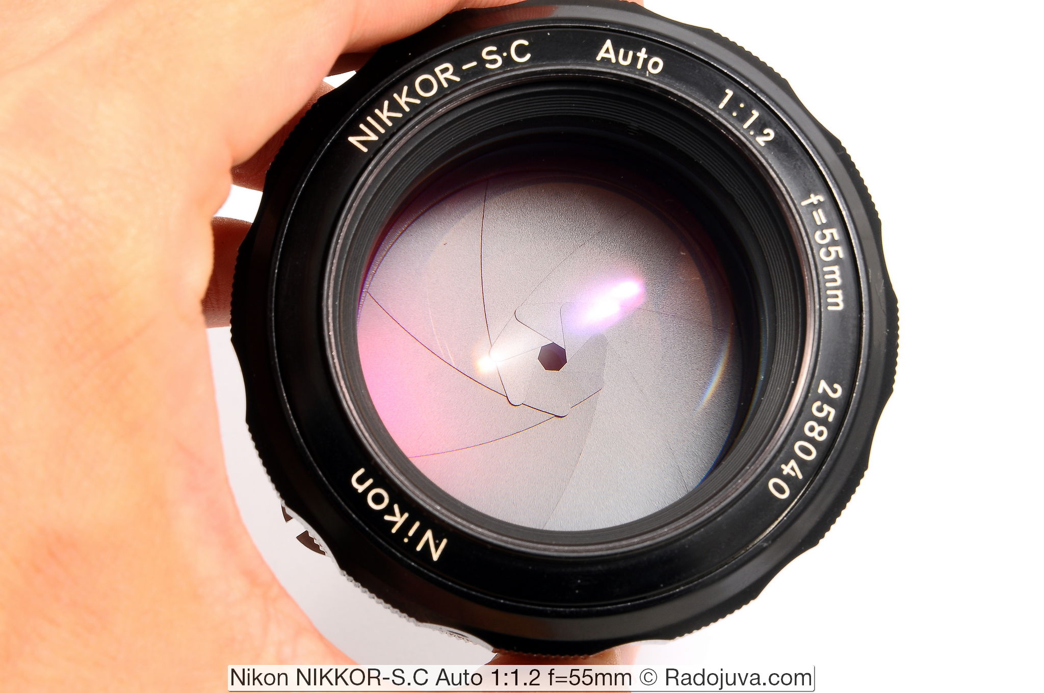 【人気超激安】【良品】Nikon Nikkor-S.C Auto 55mm F1.2 非Ai レンズ(単焦点)