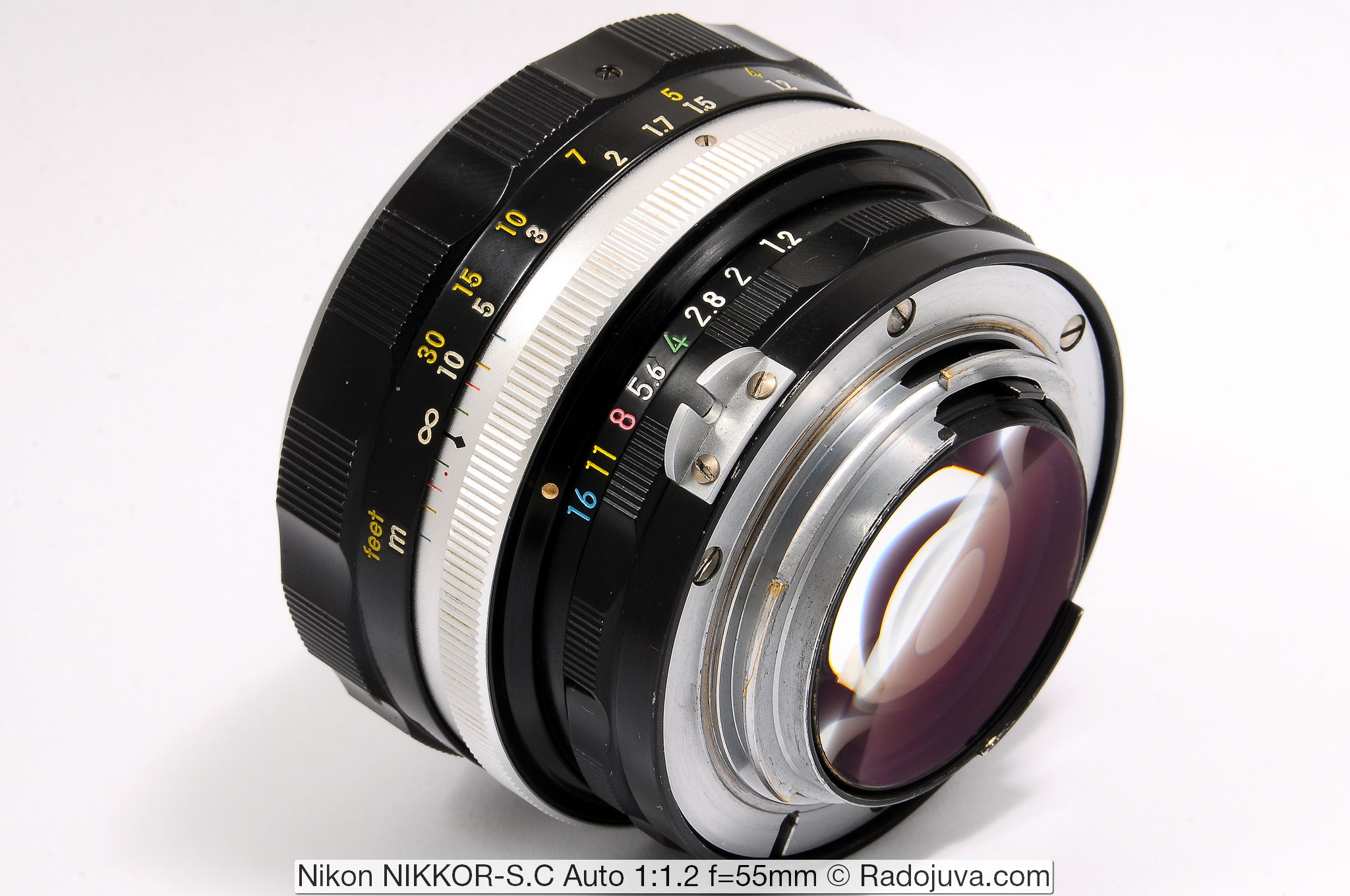 カメラ レンズ(単焦点) Review of Nikon NIKKOR-SC Auto 1: 1.2 f = 55mm | Happy