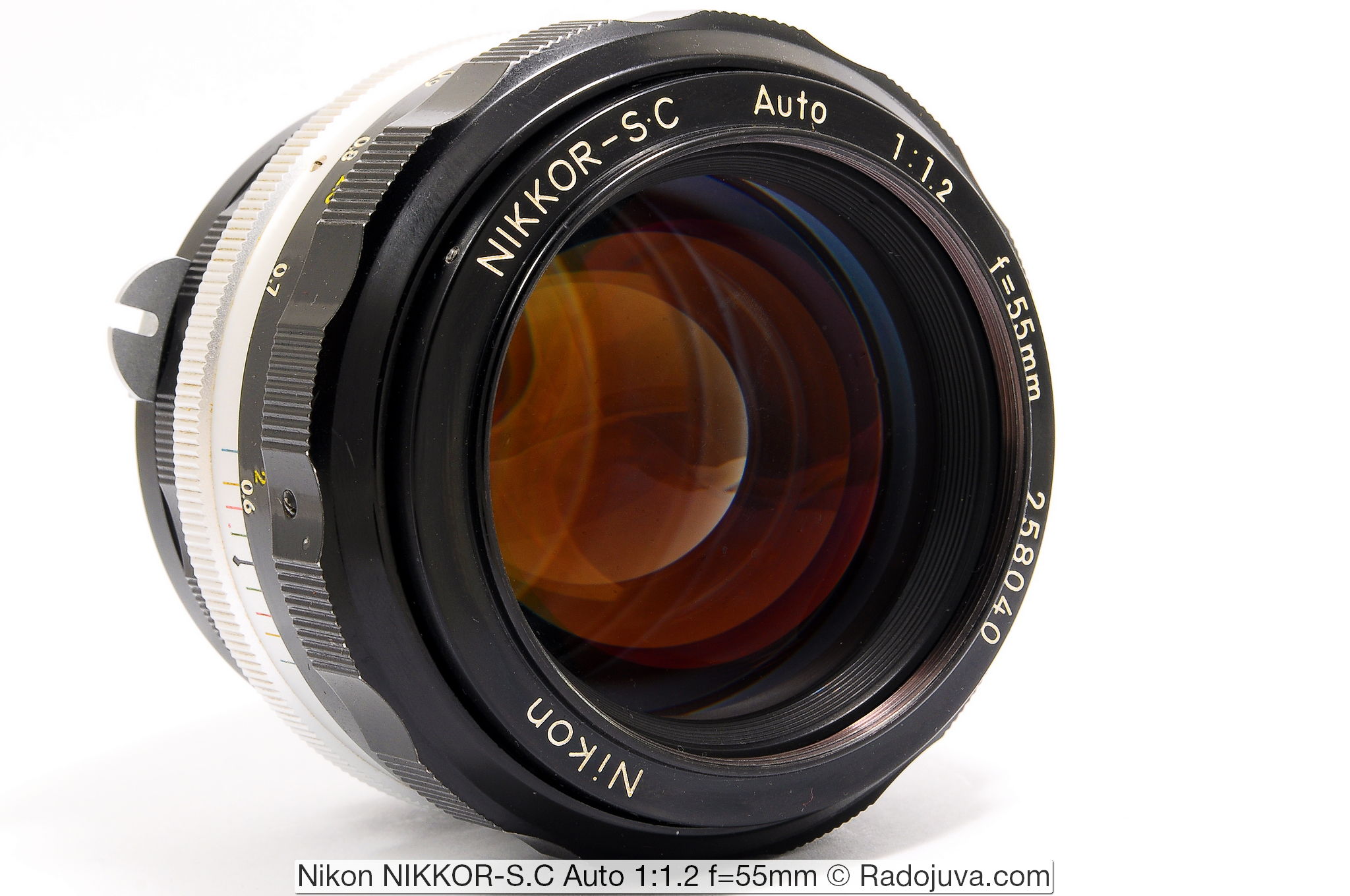 Nikon NIKKOR-S.C Auto 1:1.2 f=55mm