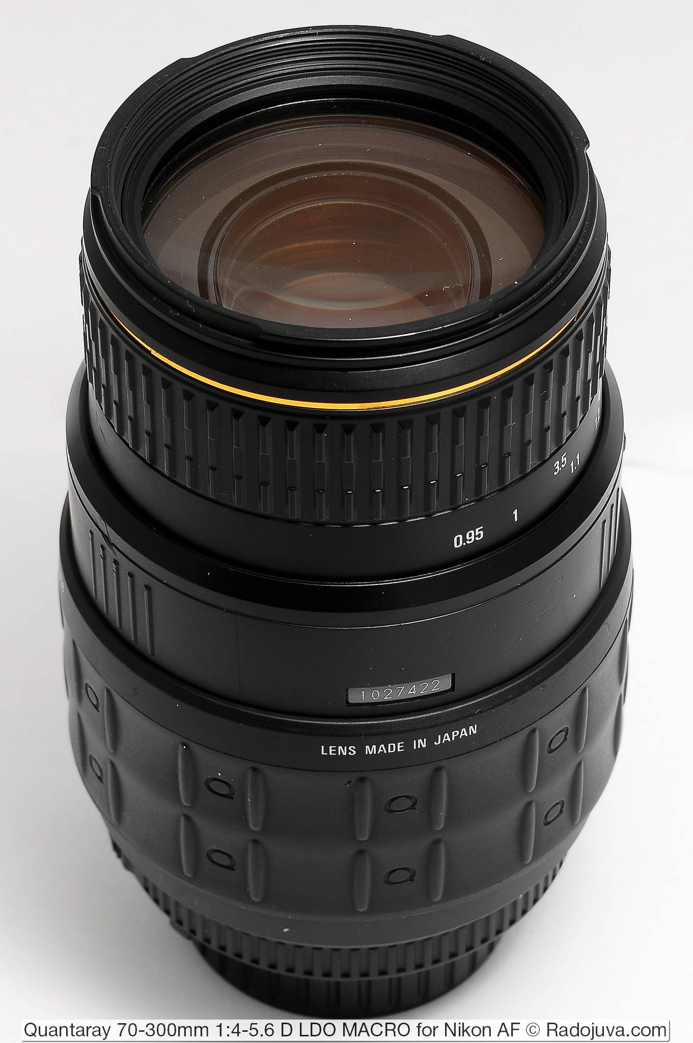 Quantaray 70-300mm 1:4-5.6 D LDO MACRO para Nikon AF, MACRO (200-300)