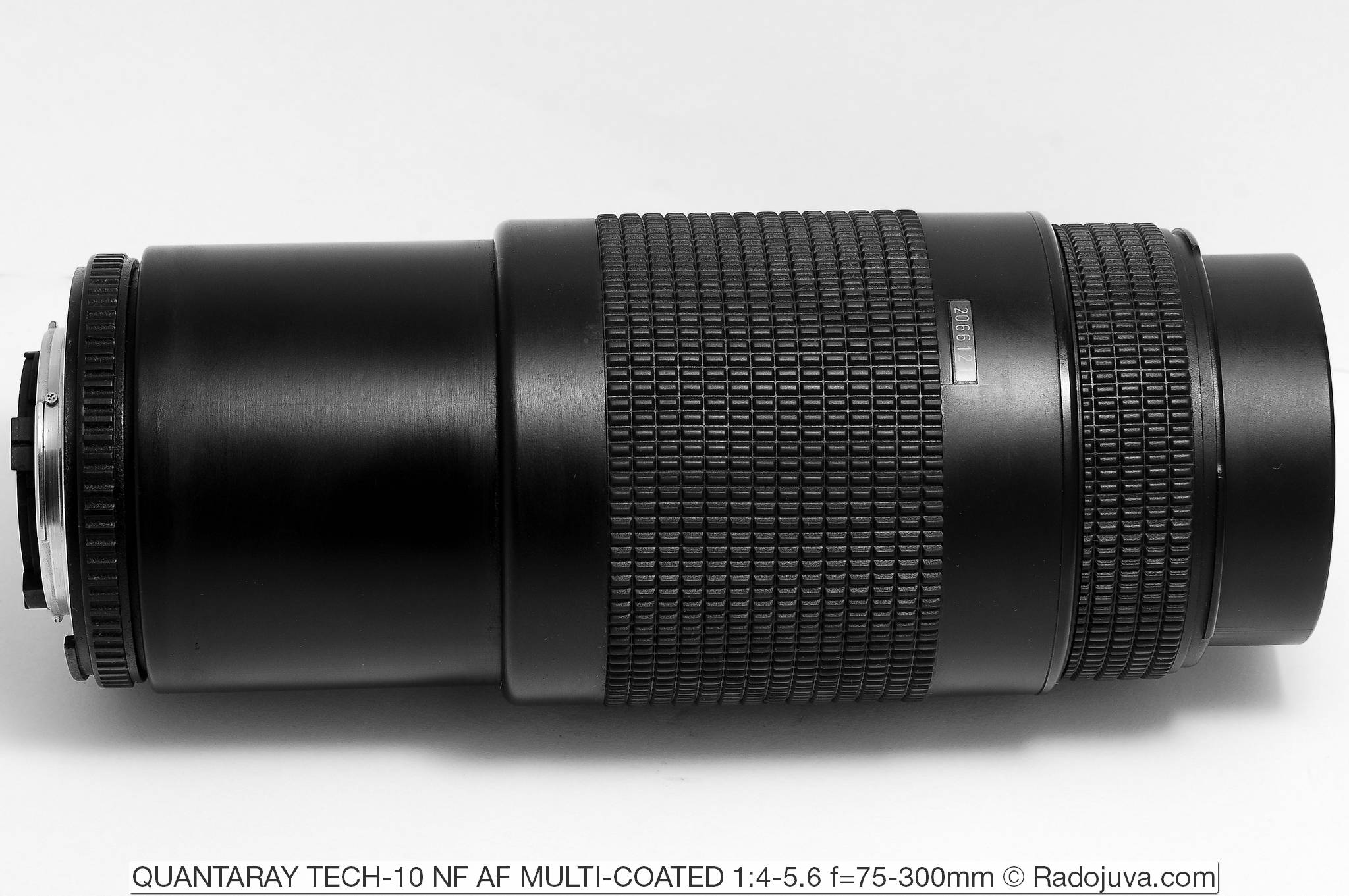QUANTARAY TECH-10 NF AF MULTI-COATED 1:4-5.6 f=75-300mm