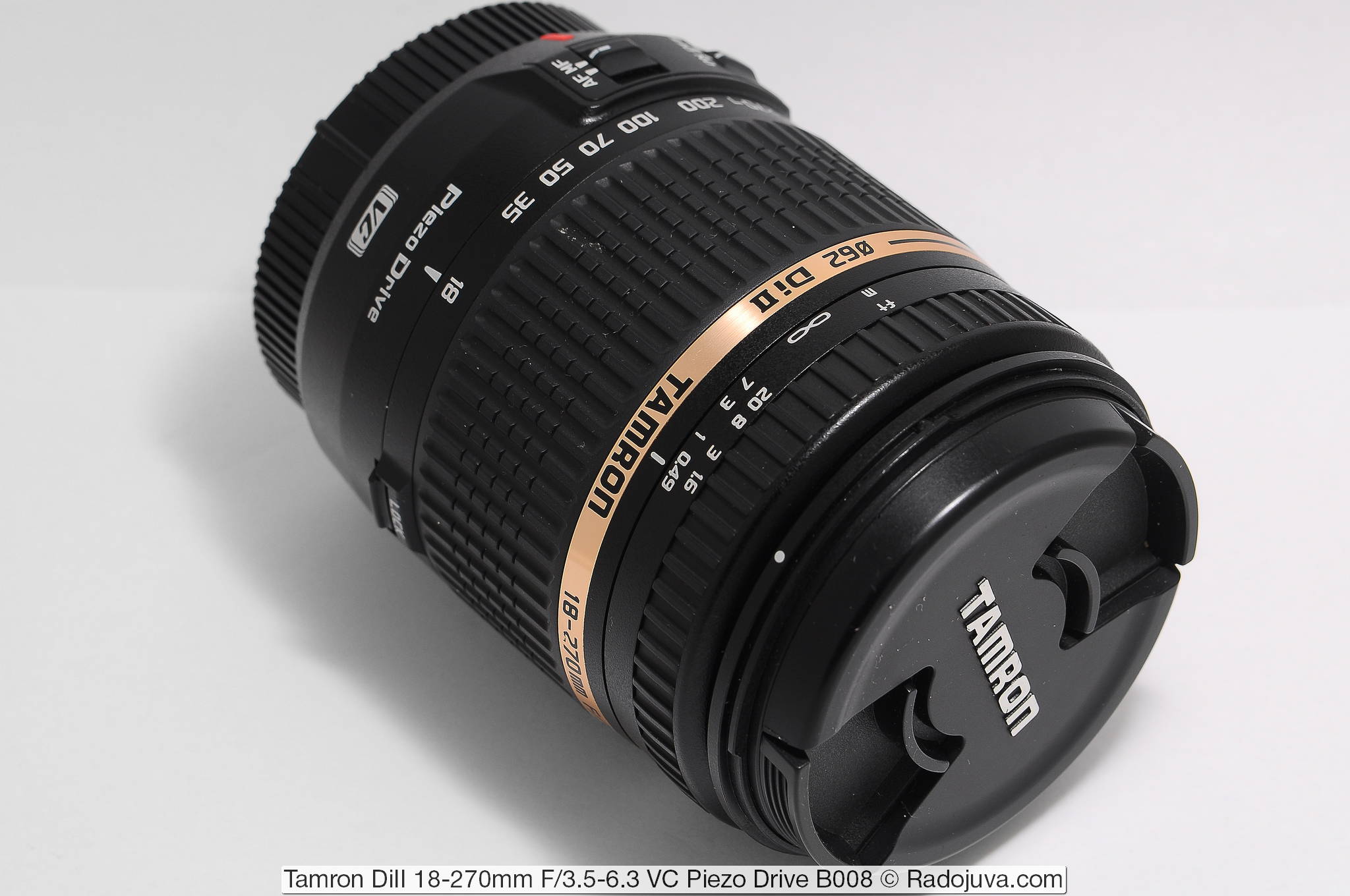 F 3,5-6,3 DI II VC PZD Tamron B008N 18-270 mm Lente de Zoom  para Cámaras Nikon 
