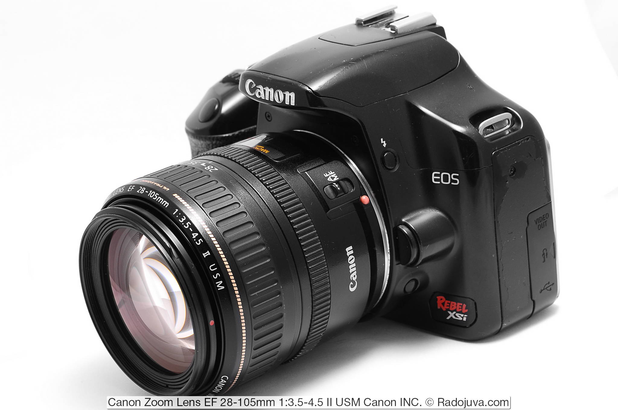 Reseña breve Objetivo zoom Canon EF 28-105 mm 1:3.5-4.5 II USM 