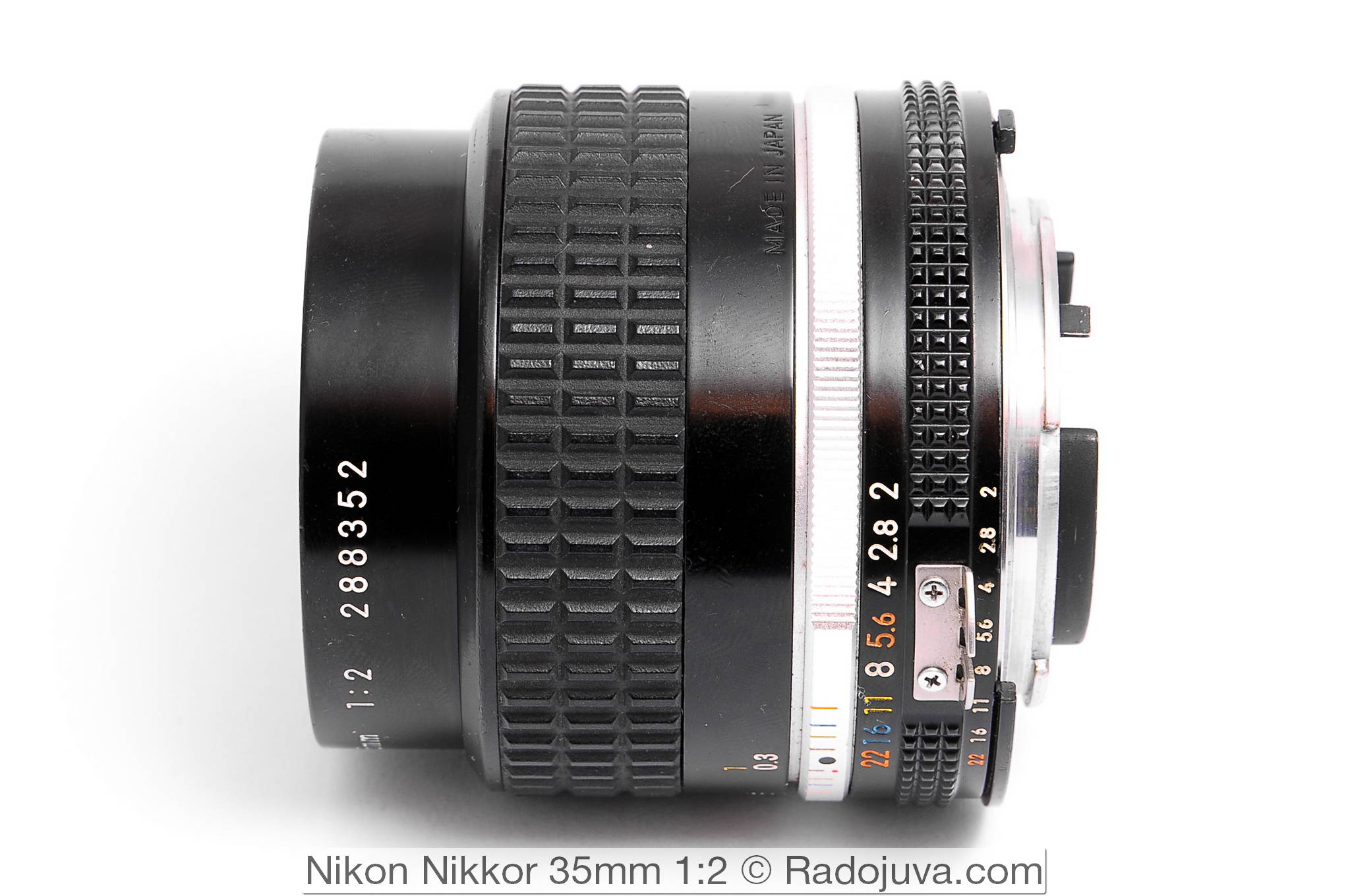 Review Nikon Nikkor 35mm 1: 2 (AI-S) | Happy