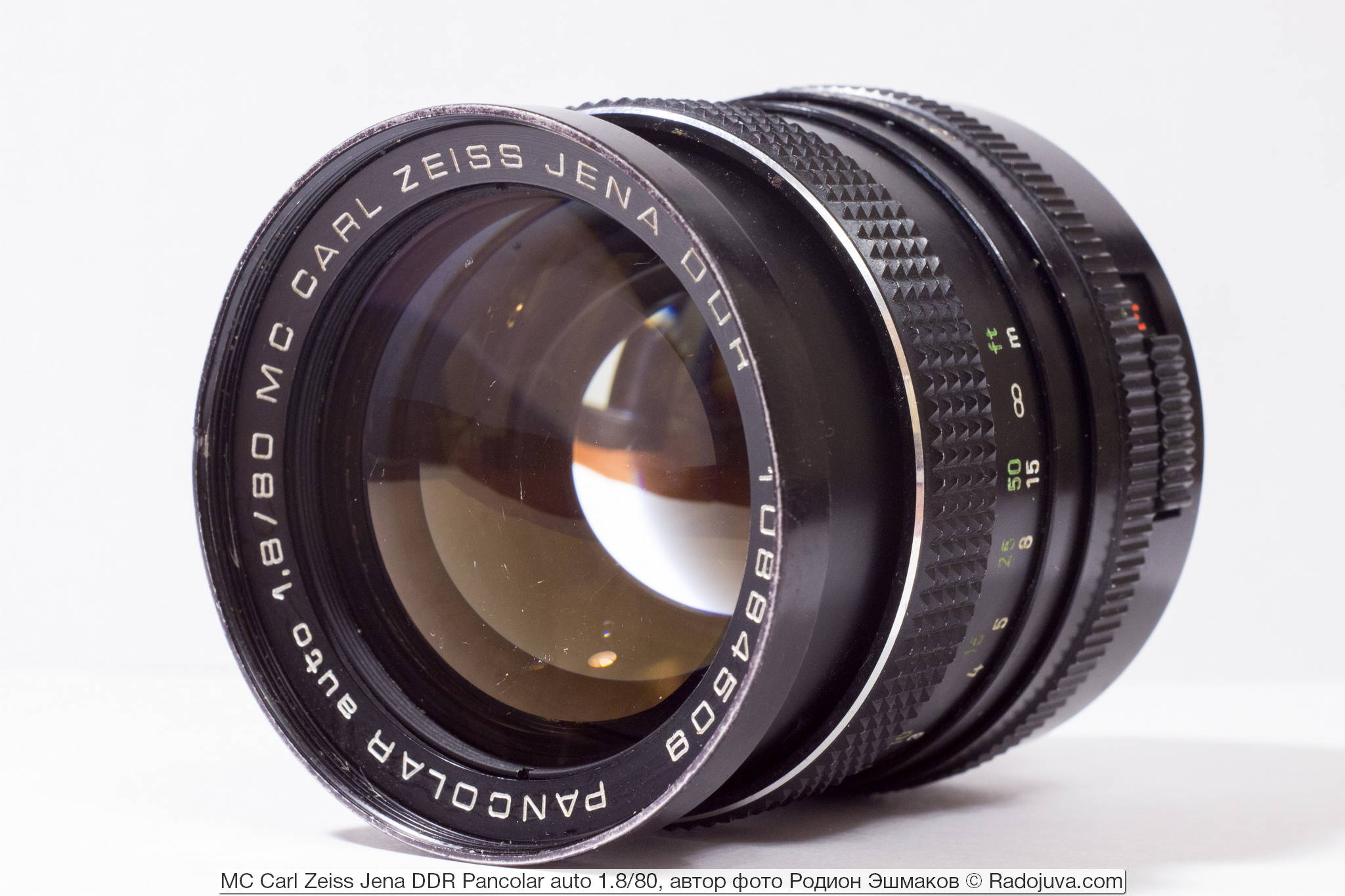 MC Carl Zeiss Jena DDR Pancolar auto 1.8 / 80. Review from the 