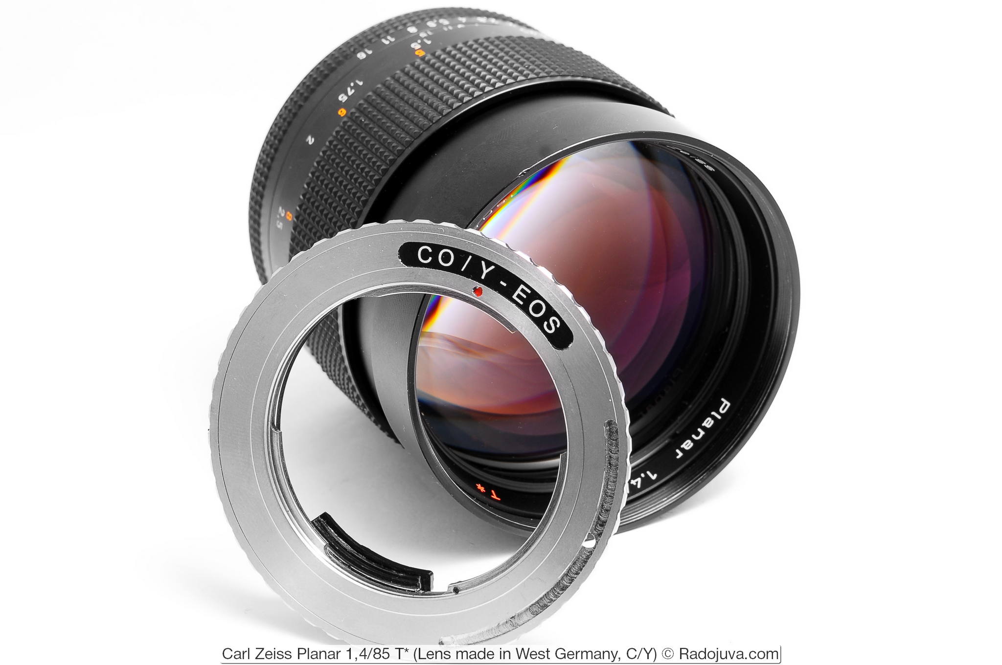 Review of Carl Zeiss Planar 1,4 / 85 T * (Lens made in West 