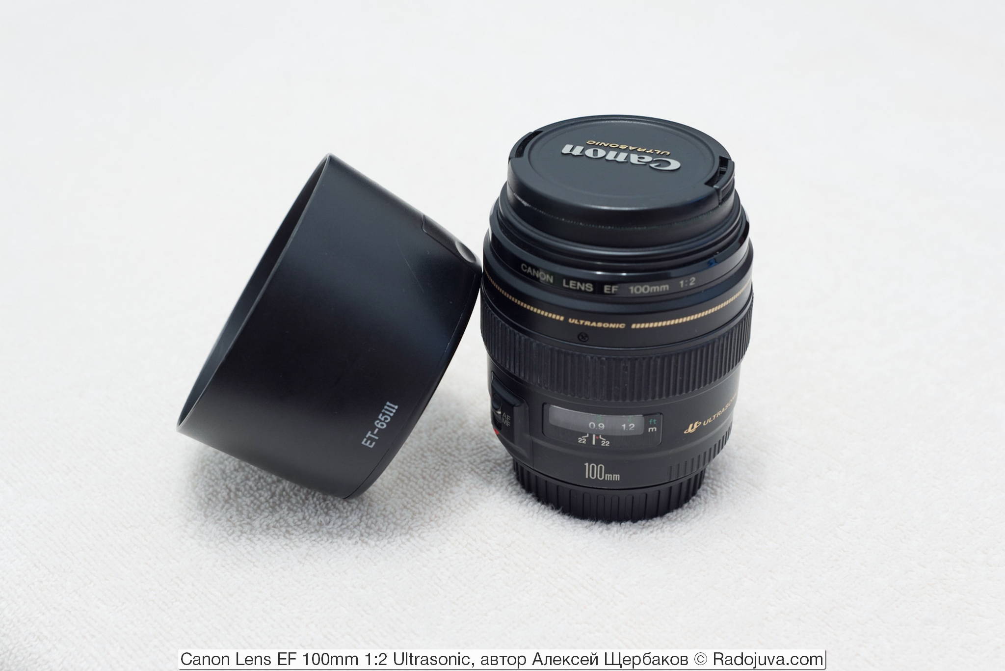 Canon Lens EF 100mm 1: 2 Ultrasonic