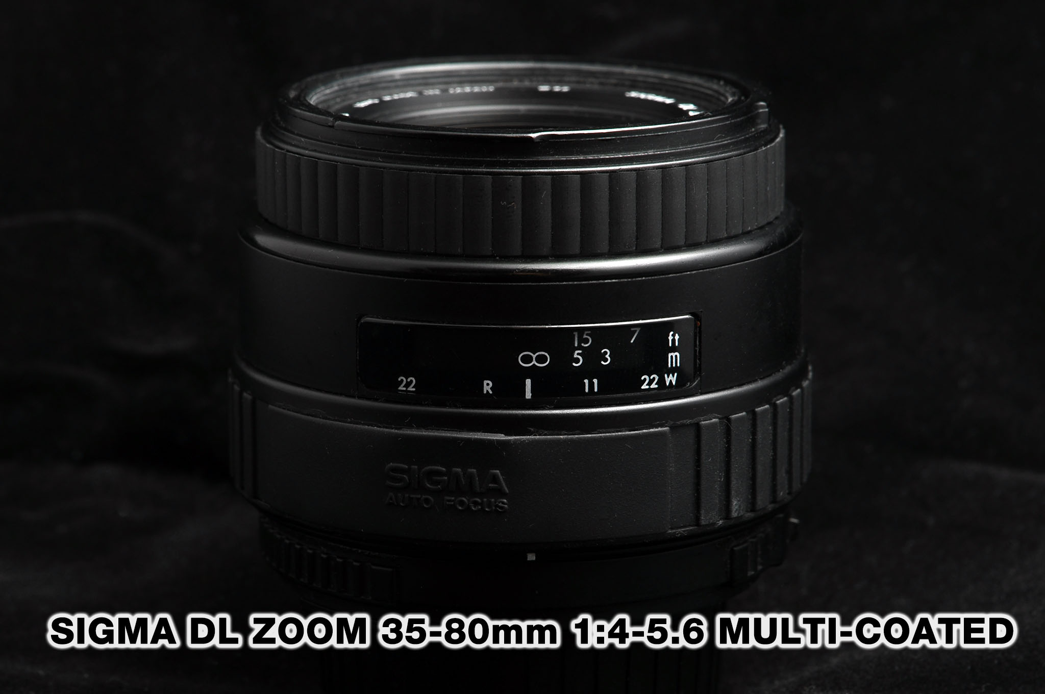 SIGMA DL ZOOM 35-80mm 1:4-5.6 MULTI-COATED