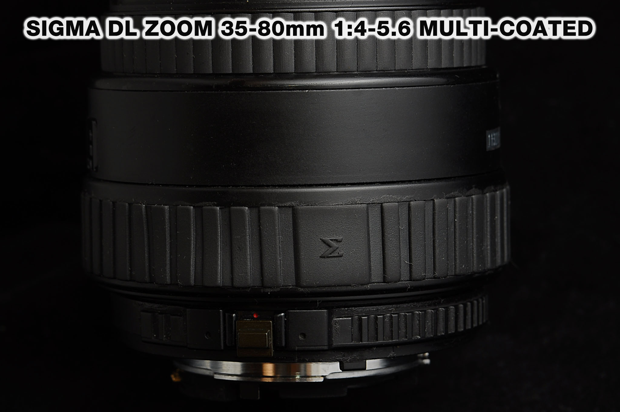 SIGMA DL ZOOM 35-80mm 1: 4-5.6 MULTI-COATED