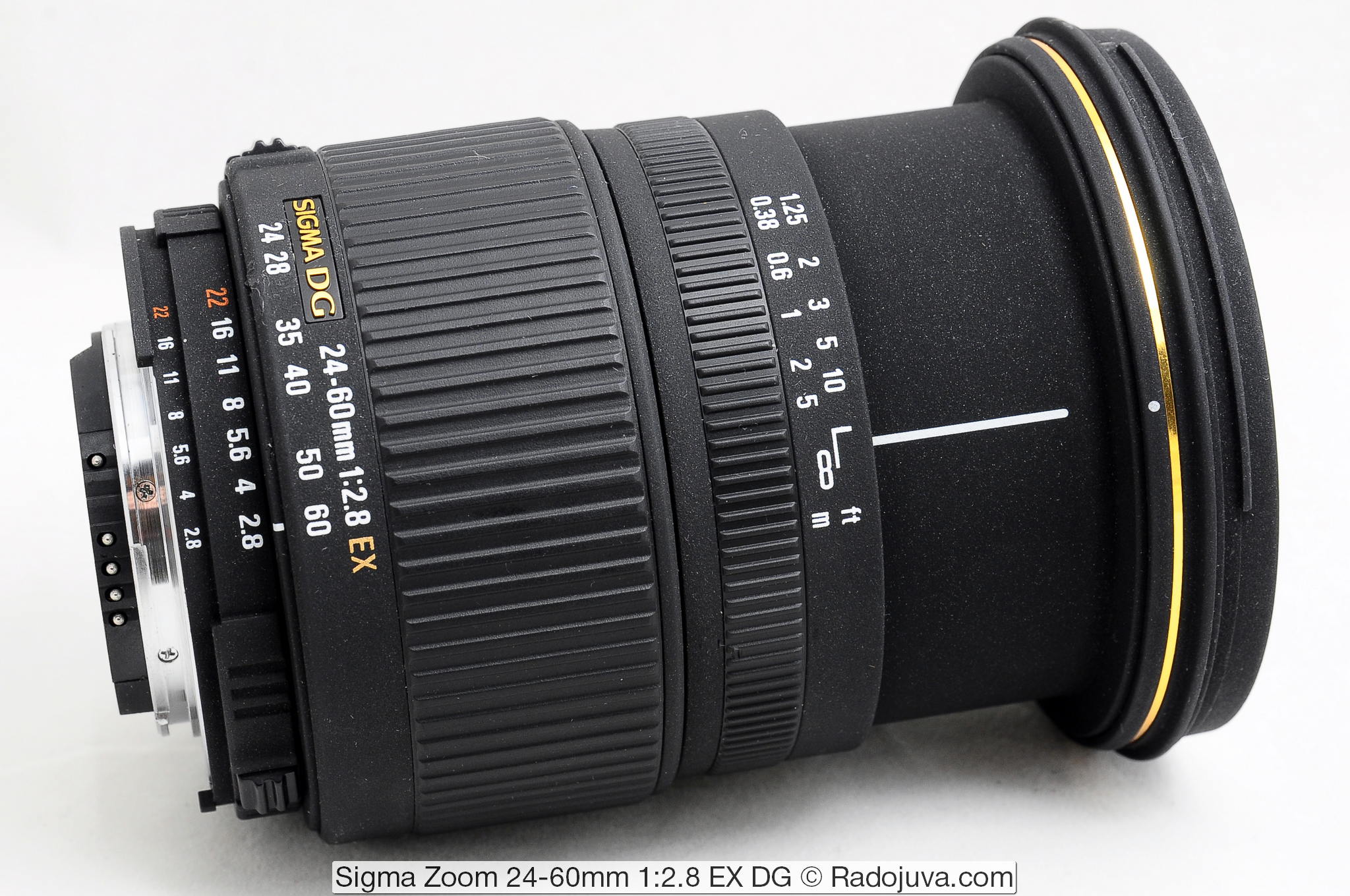 Zoom Sigma 24-60 mm 1:2.8 EX DG